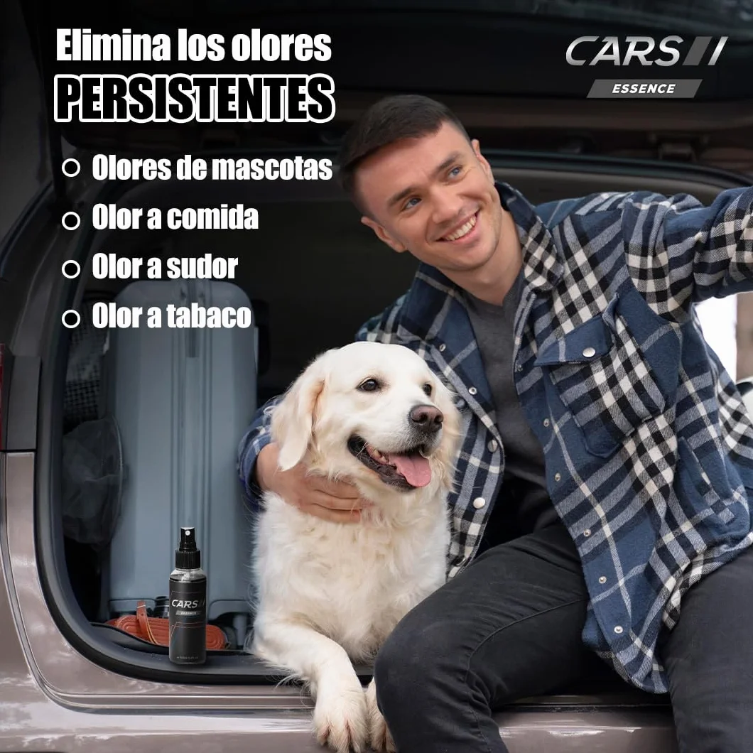 Ambientador para Coche 100ml | Perfume para Vehículos | Tu Coche con Olor Fresco y Duradero | Neutraliza y Elimina los olores