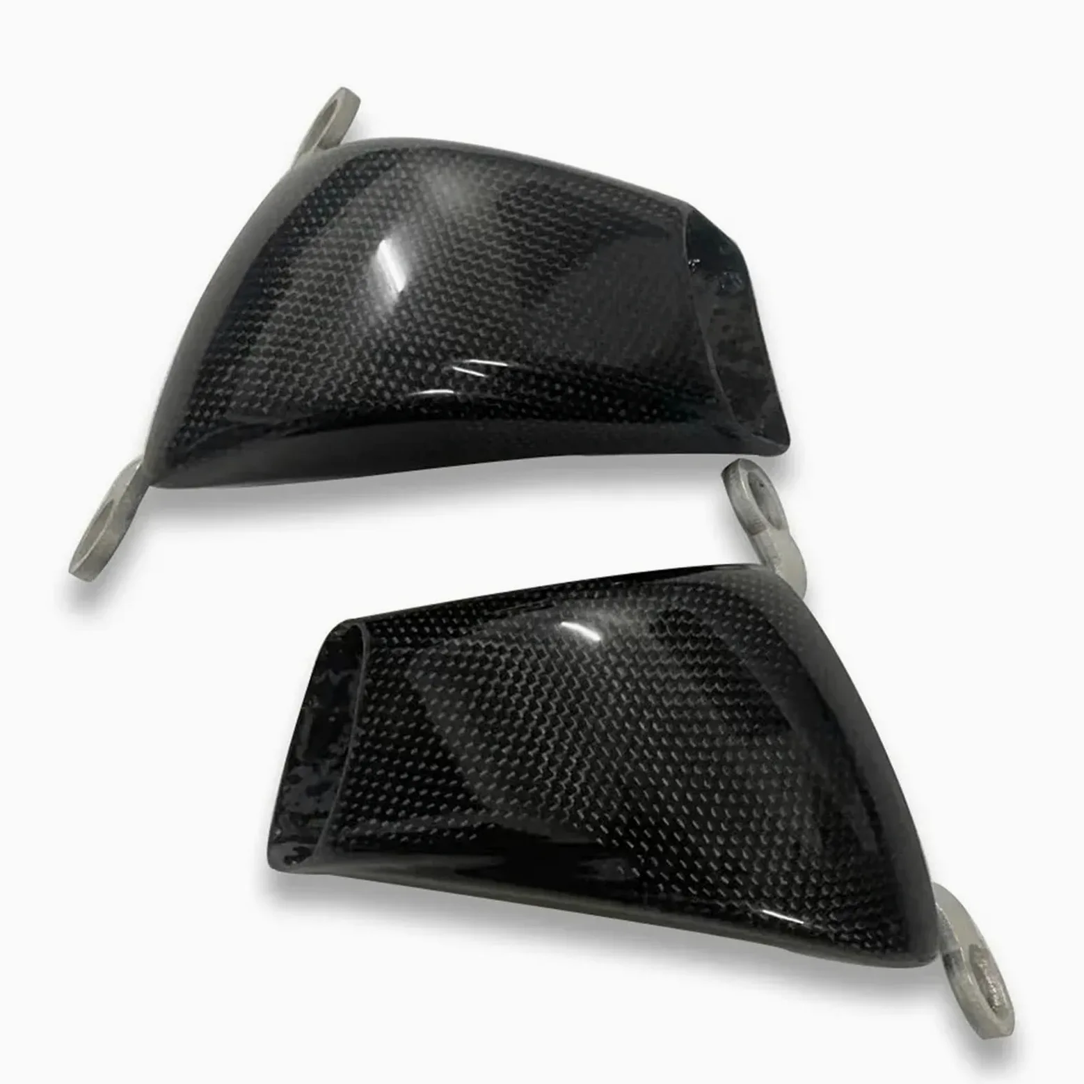 Conductos de refrigeración de aire de pinza Compatible con DUCATI Panigale Streetfighter MTS V4 V4S V4SP SP SP2 100 mm, pinza delantera, cubierta de radiador,refrigeración de frenos.(Matte finish)