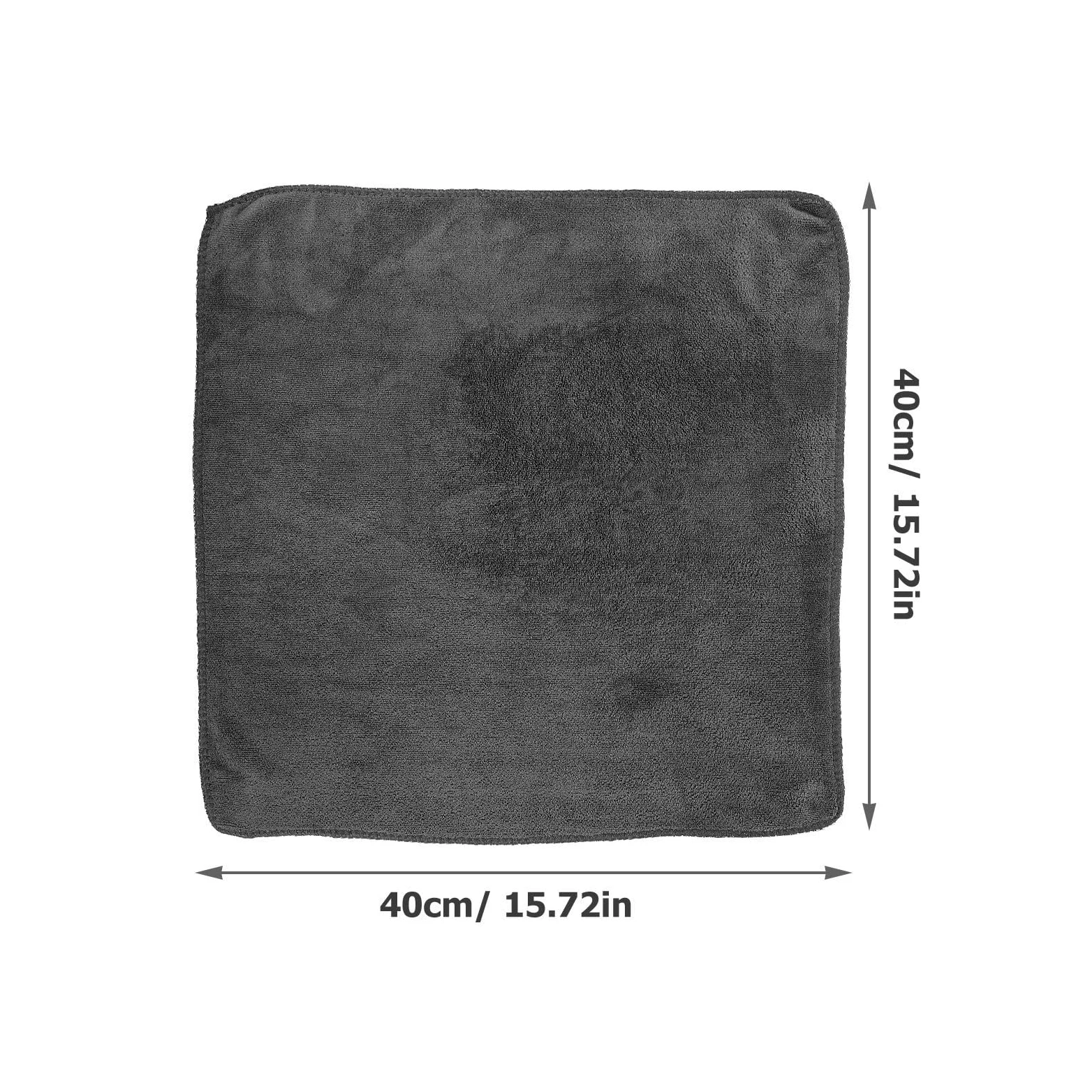 Artibetter Paños de Microfibra Fuerte Absorción 12 Absorbentes y Reutilizables sin Dañar la Pintura para Limpieza del Coche y Cocina