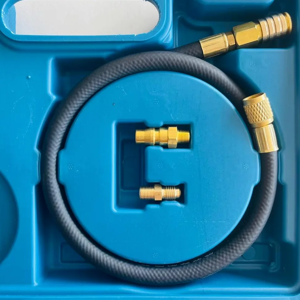 Probador de Presión de Combustible para Automóviles, Medidores de Presión de Gasolina, Herramienta de Prueba de Instrumentos para Automóviles, Herramientas de Reducción de Vibraciones Automotrices