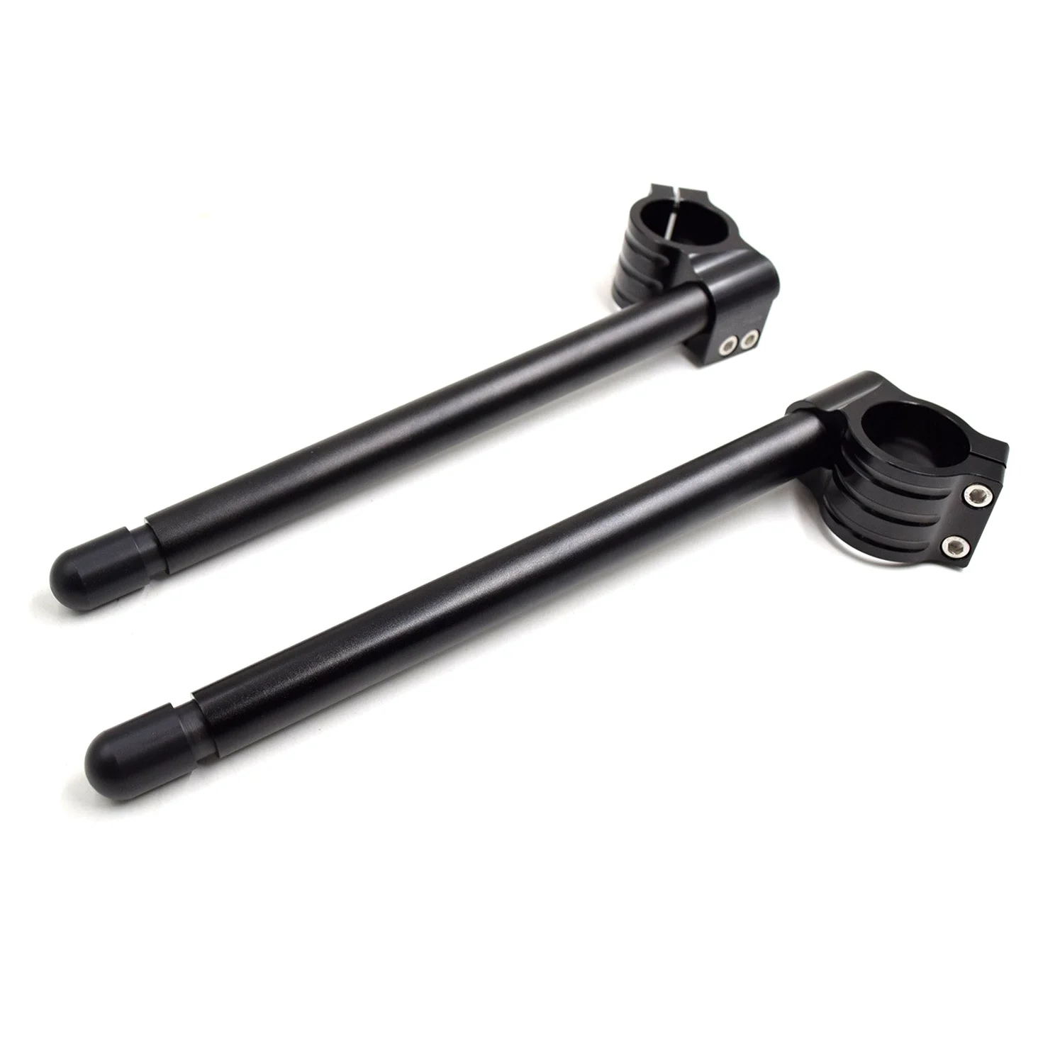 Manillar de la motocicleta CNC aluminio tubo de la horquilla para Samsung Galaxy S3 MINI i8190 manillar Fit reemplazable para bicicleta Universal Regular Negro
