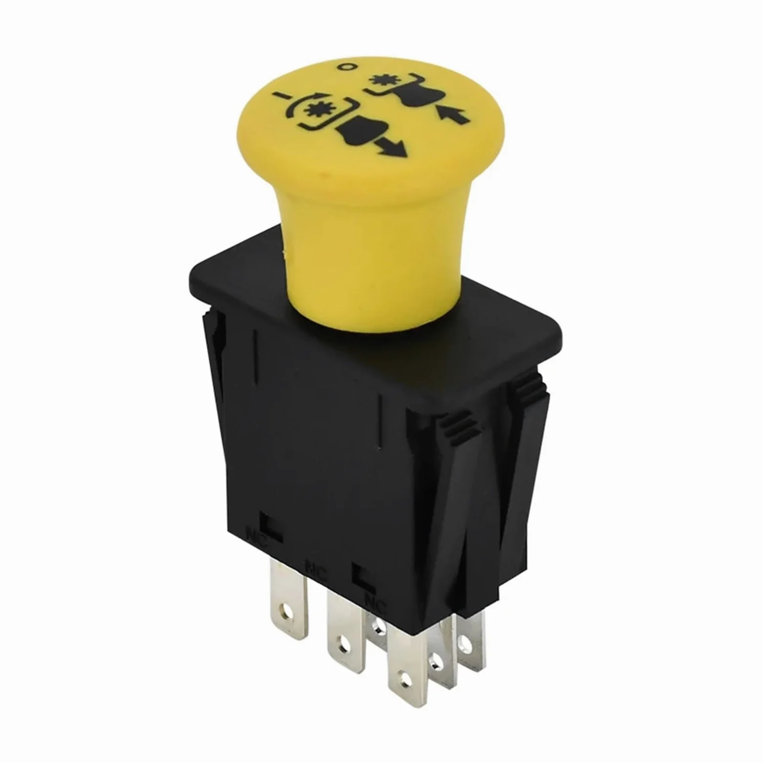 Interruptor PTO de Embrague de Cuchilla de 5 amperios, 16 V CC, 116-0124 1160124, for cortacésped Exmark Lazer Z AS ESXZ Series Interruptor de Embrague para cortacésped