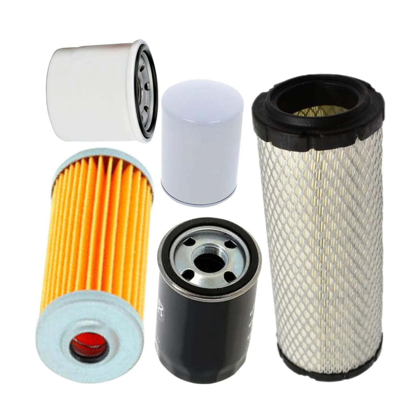 Kit de filtro de aceite y aire 1A8330-05110 198167-24900 SA424 compatible con tractor Yanmar SA221 SA324 SA424