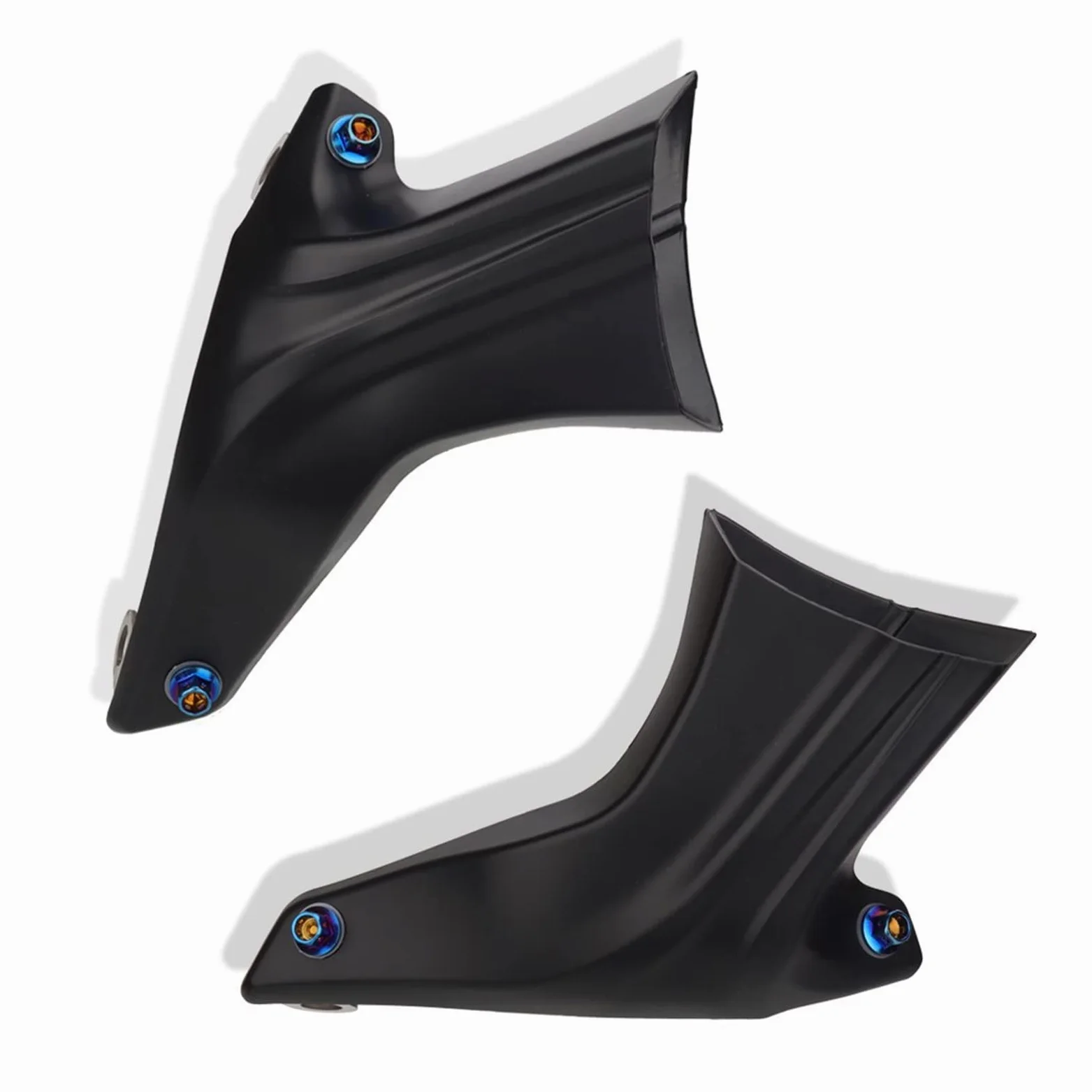 Conductos Refrigeración Aire para Pinza Freno Motocicleta para B&MW HP4 M100RR S1000R S1000RR S1000XR S1000 R/RR/XR HP 4 (Color : 1 Set 2)