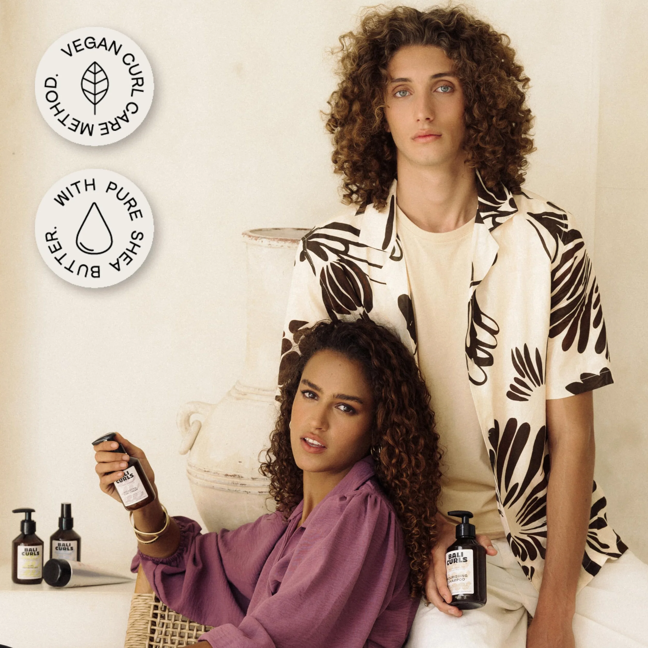 Bali Curls Curl Leave In Spray Difusor Protector del Calor - Spray termoprotector para cabello rizado - 150 ml