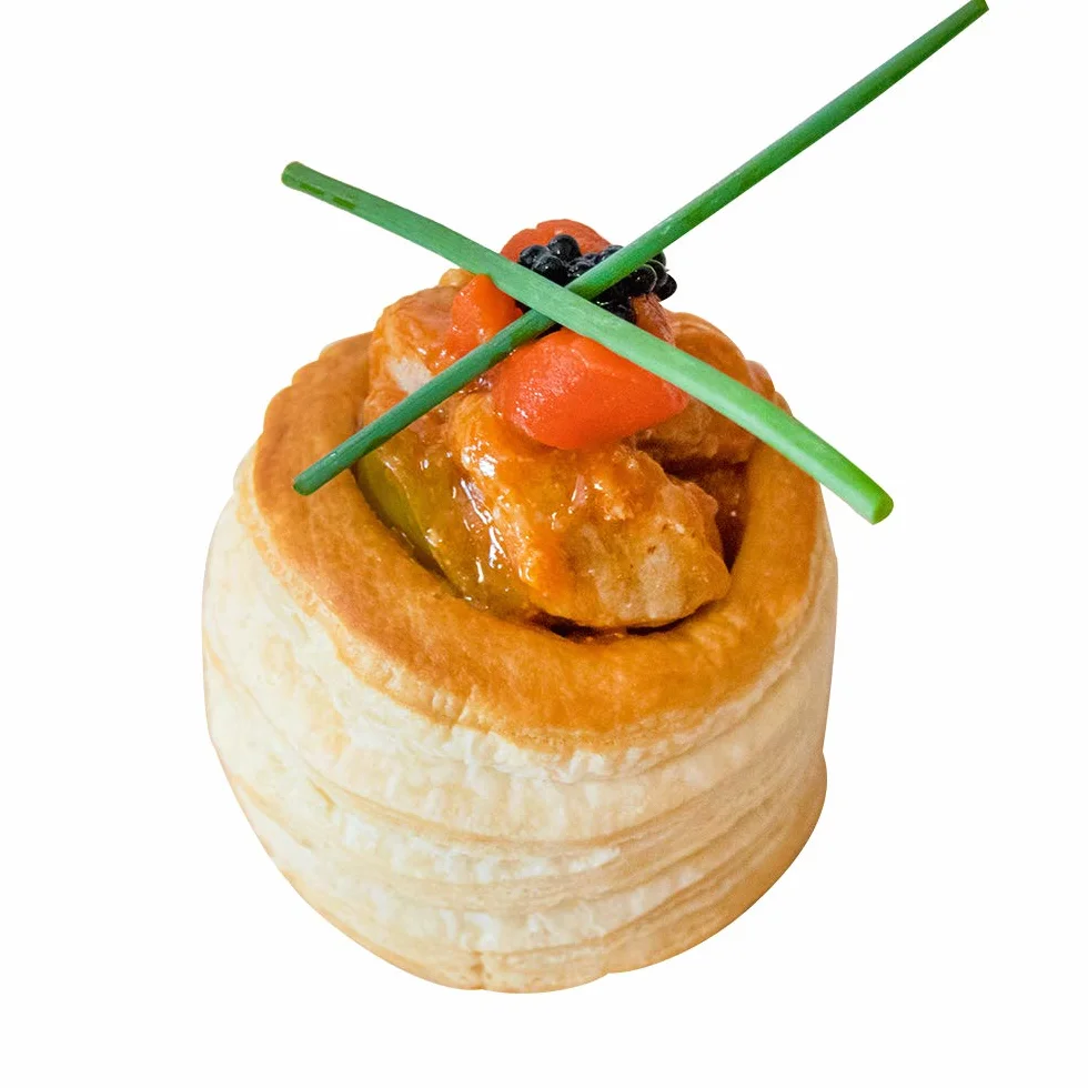 Vol au Vent de hojaldre redondo Mariola 75 mm Vitarvi 60 unidades
