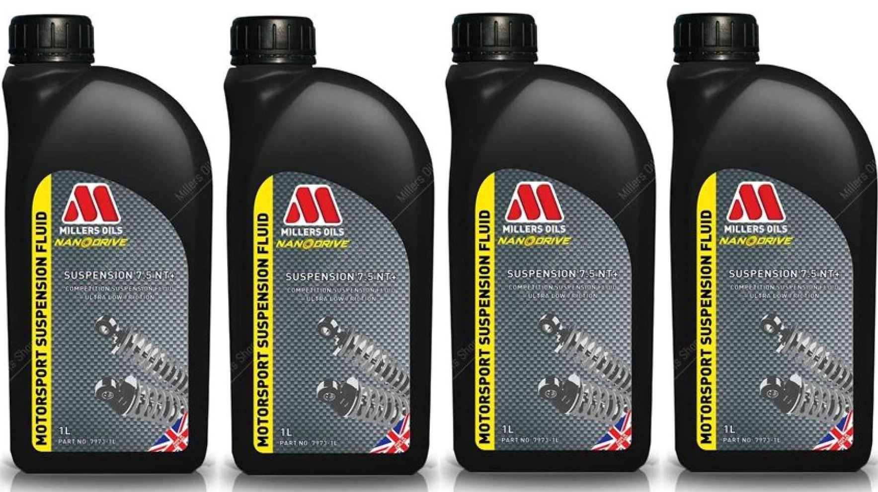 Millers Oils Suspensión 7.5 NT+ Aceite de suspensión de competición, 4 litros