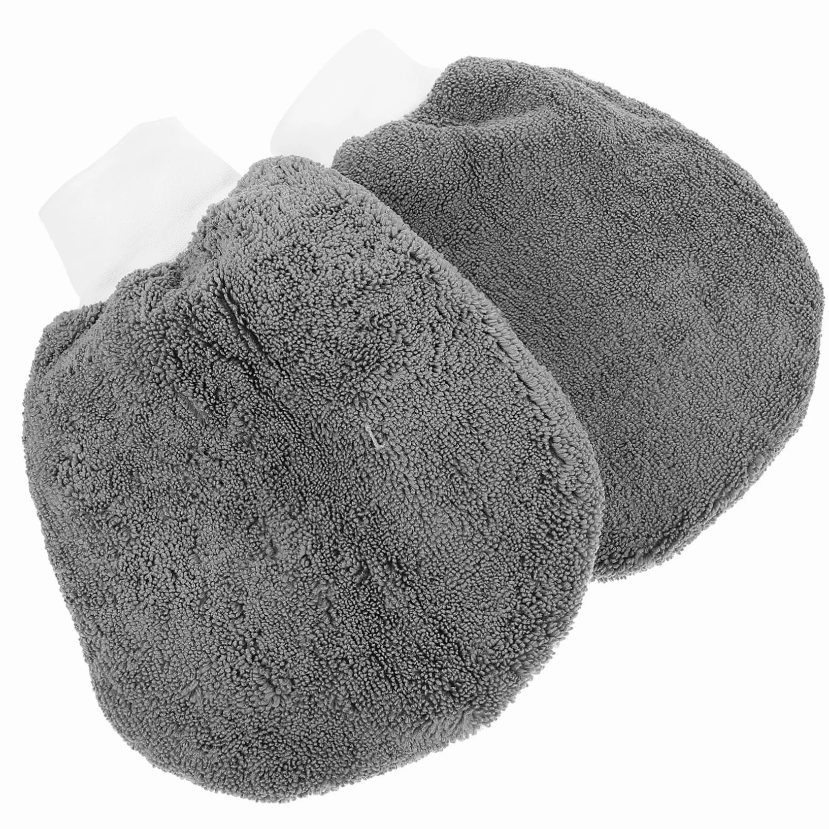 Amosfun 5 Series Guantes De Lavado De Microfibra Gruesos Y Redondeados para Limpieza De Automóviles Absorbente para Detalles Y Acabados 2 Piezas X 5