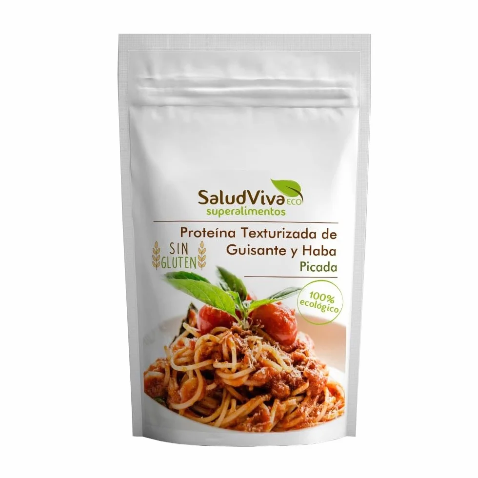 Proteína fina de haba y guisante texturizada ecológica SaludViva 200 g