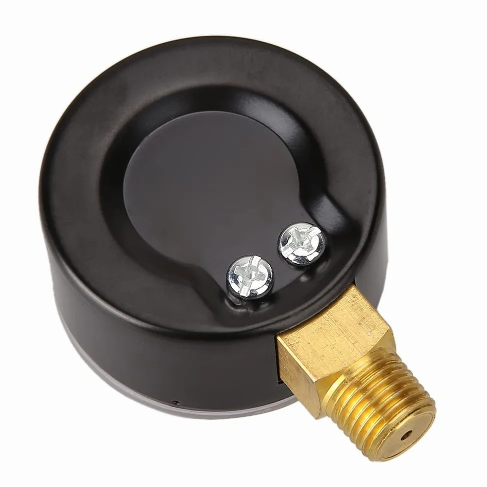 Manómetro 0/15 PSI 0/1 Bar, medidor de presión de combustible, compresor de aire, medidor de presión hidráulica, manómetro de doble escala