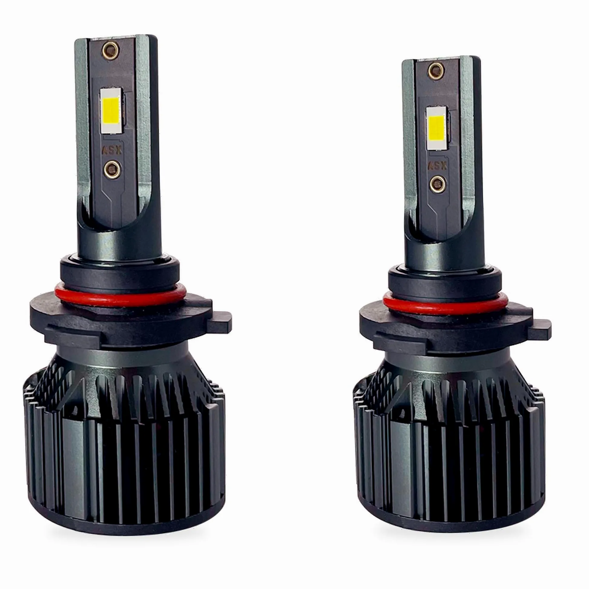 ASX Iluminación Ultra LED Off Road, 23W, 1725 Lúmenes Reales, Lámpara de Faros Delanteros 12-70V. Bombillas LED Luz Blanca 6000K Chip CSP, Conversión Faros Led, IP68, Pack 2 (H11)