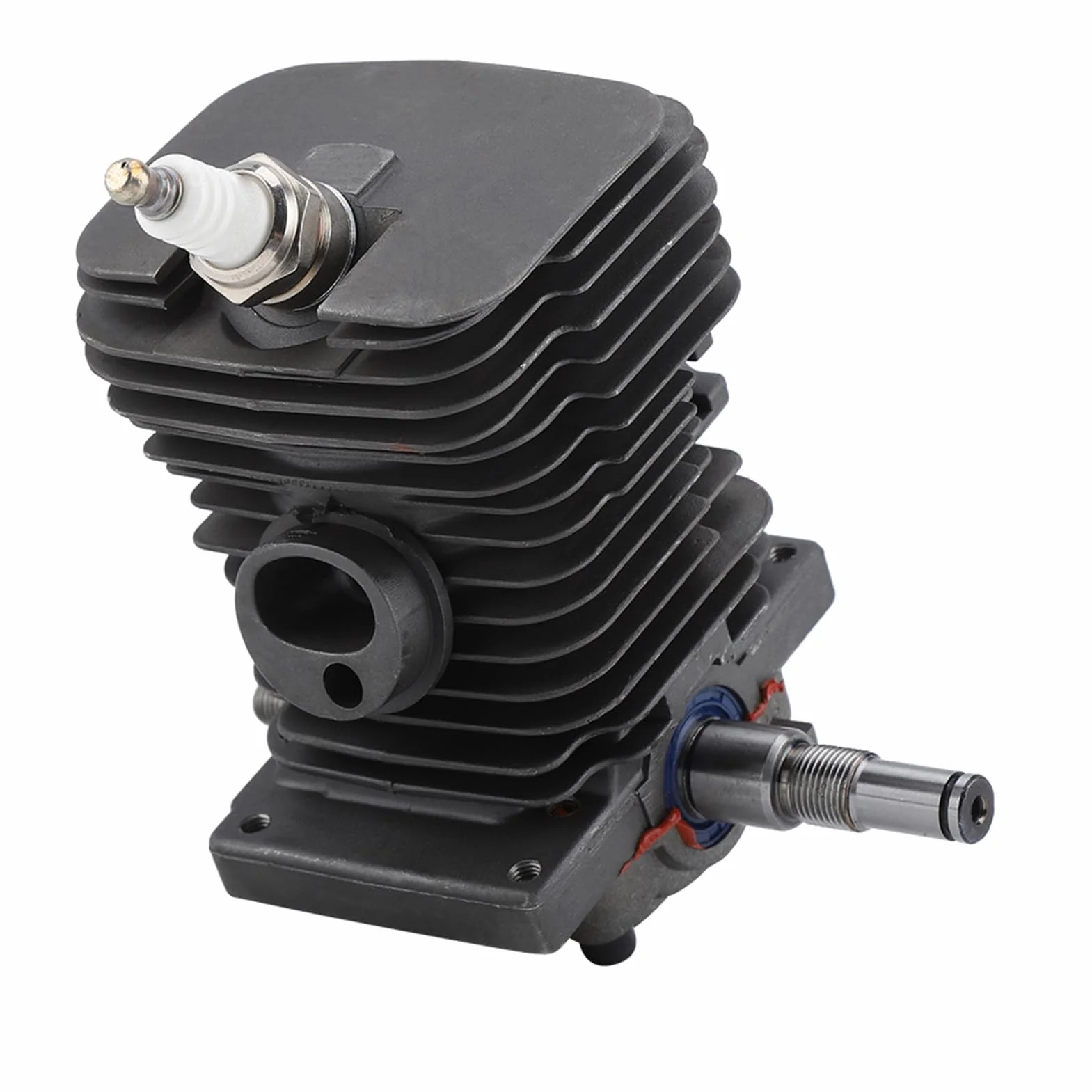 Motor Motor 38MM Cilindro Pistón Cigüeñal para MS180 018 Pieza de reemplazo de motosierra