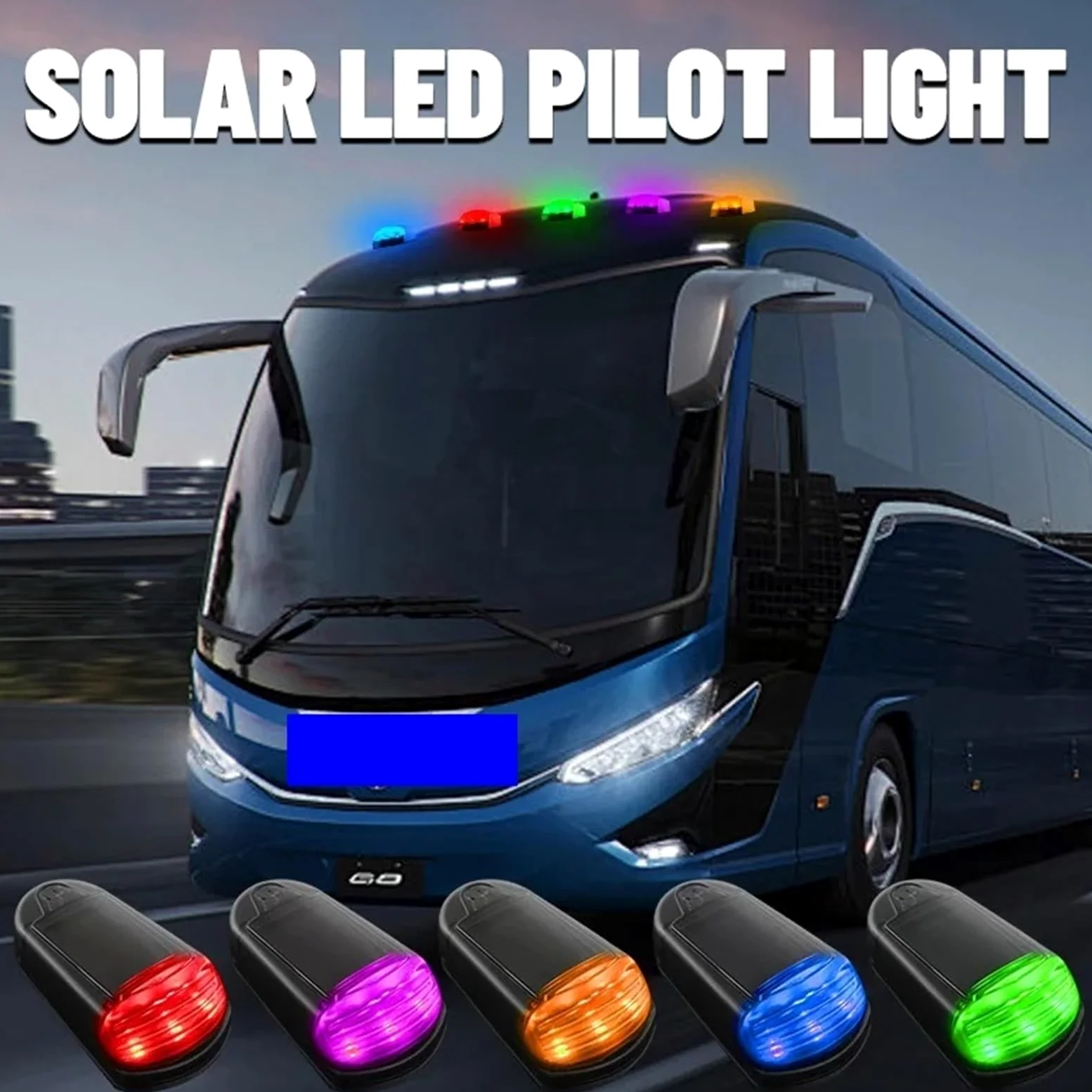 Luz Solar para Cabina Luces Solares For Cabina, Marcador De Techo De Cabina, 16 LED, F150, Uso Apto para Dodge RAM, Lámpara For Camioneta, Luz De Techo For Coche(10pcs White Light)