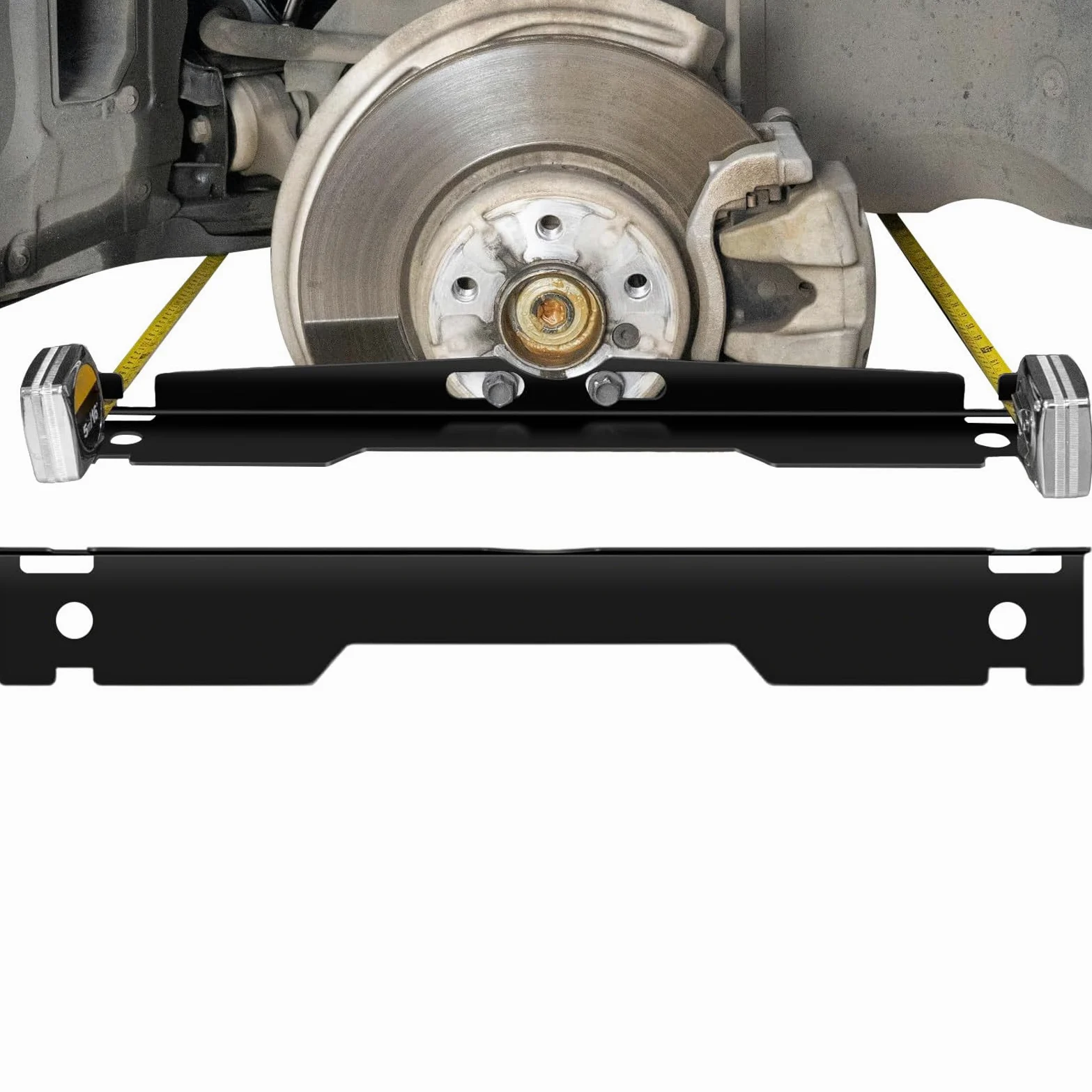 Herramienta de Alineación para Automóviles Medición de Precisión para | Placa para Alineación de Ruedas Para Taller De Reparación Maquinaria Y Mantenimiento