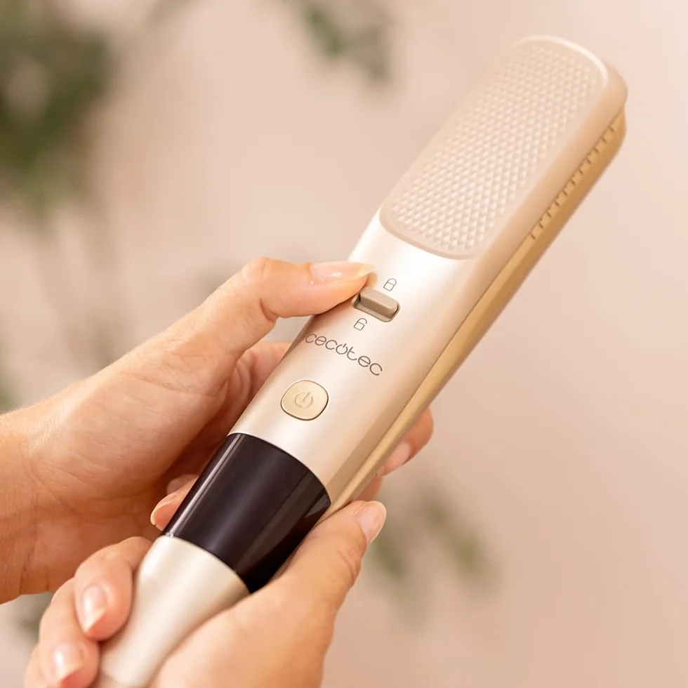 Cecotec HairCare SmoothEnds Inalámbrico Recortadora de Puntas Eliminador Puntas Abiertas, Autonomía 140mins