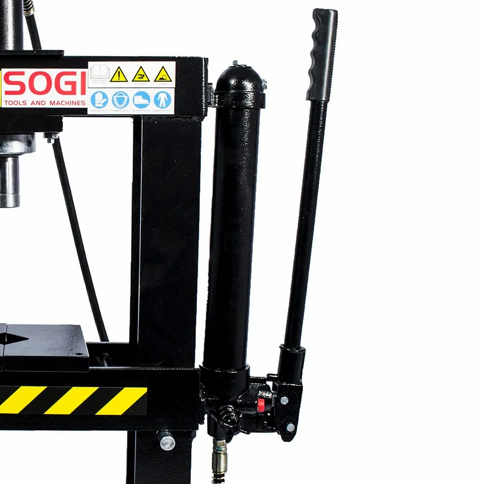 Sogi P10-M - Prensa hidráulica manual de banco, 10 t