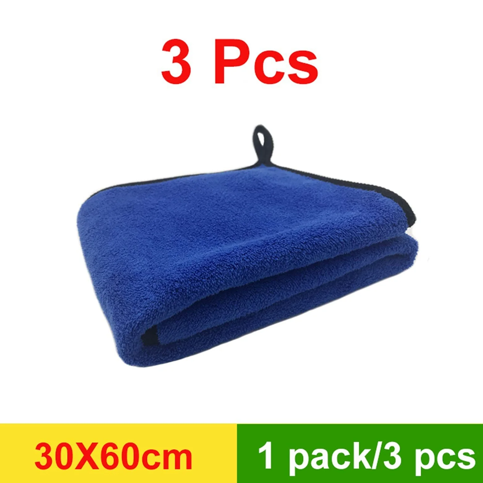 Paño de Limpieza de Microfibra Toalla de Microfibra Paño de Microfibra para Auto Toalla de Lavado Paño de Limpieza de Microfibra Toalla de Secado para Lavado de Autos Detallado automático (Color : 3