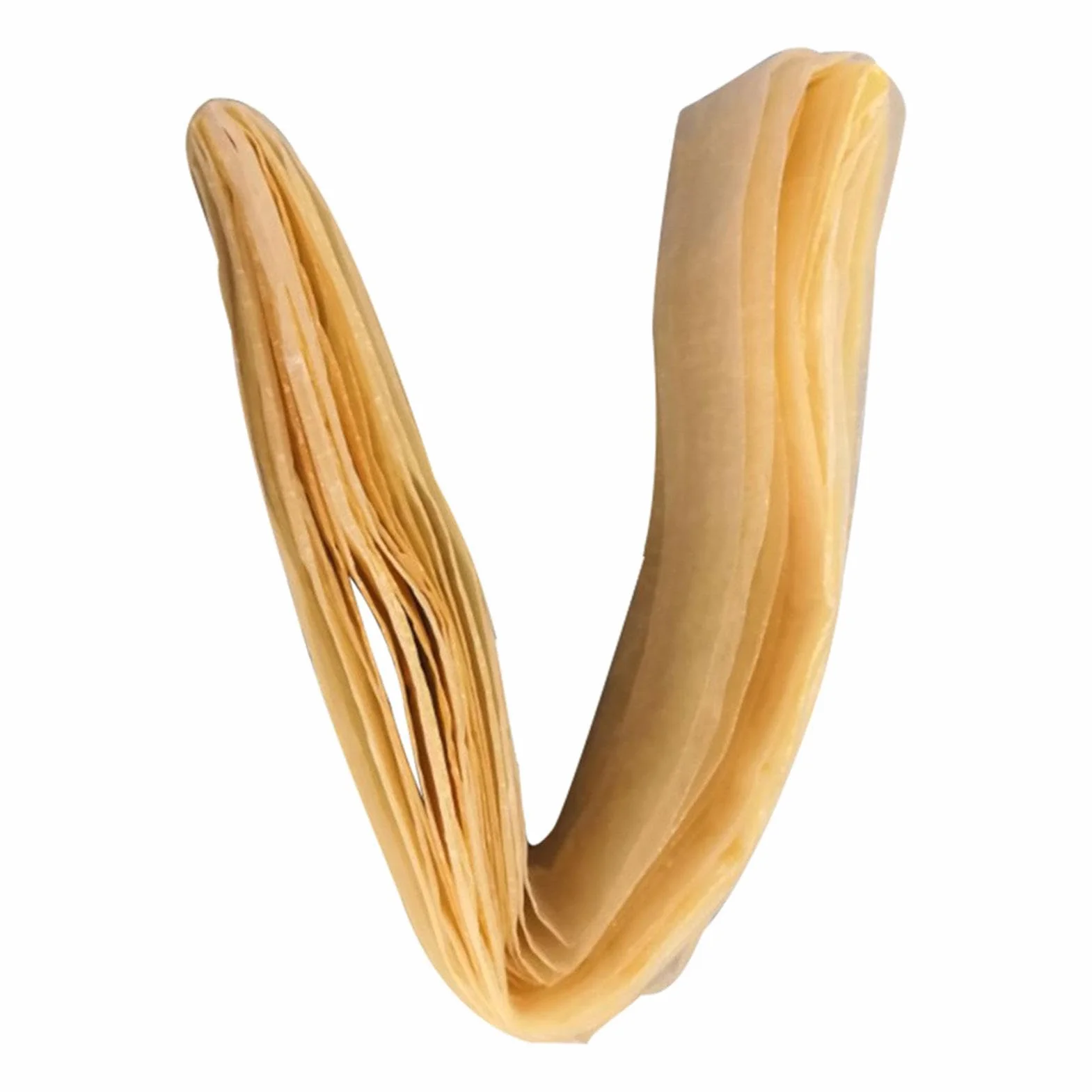 Cubiertas comestibles de salchicha de colágeno 8 m, tripas de cerdo de doble capa para secado