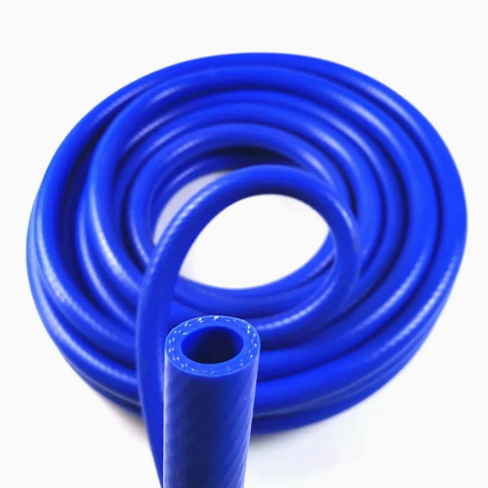 Tubo Gasolina Moto Manguera de silicona de 1 m/juego con diámetro interior de 6-50 mm, resistente al calor, de alta presión, for cilindros de automóviles, tubo de vacío, manguera de goma de doble capa