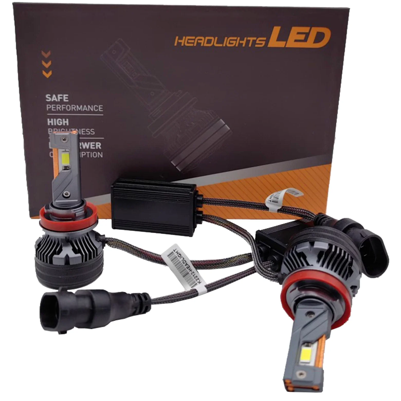 Kit De Bombillas LED Con 30000 Lúmenes, 150W 6000K LED LED Con 60000 Horas De Vida Útil, Anillo De Bloqueo Ajustable De 360 °, Kit De Conversión De Reemplazo De Halógeno, Paquete De 2,H7