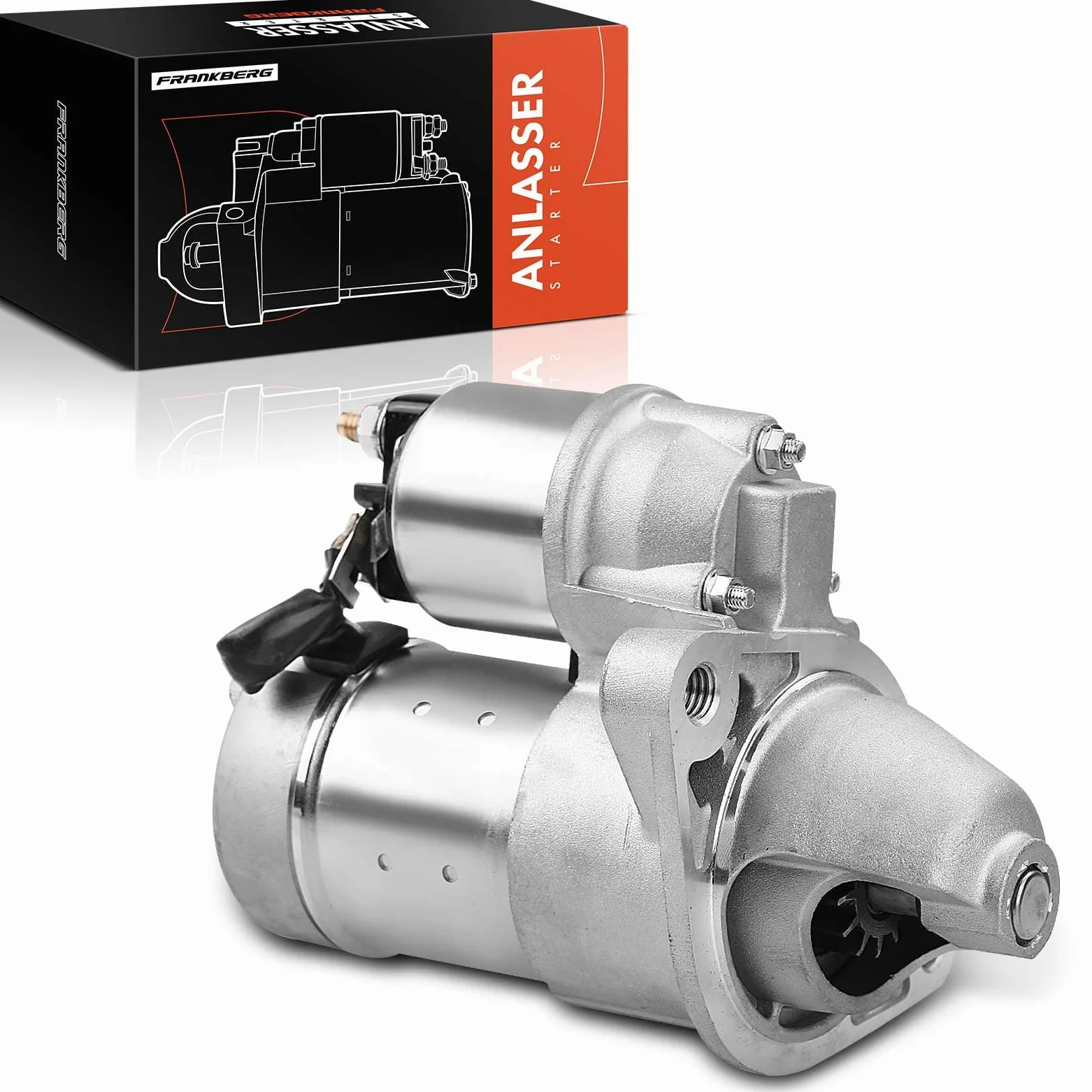 Frankberg Motor de arranque para automóvil Diesel 1,4 KW/12 V/13 dientes Compatible con Corsa C Furgoneta/Compacto X01 Astra H Caravan A04 Replace# 8971891181