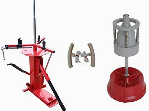 'Equipe Ment Express sicoba Neumáticos Montier Máquina Manual Auto Moto hasta 21 + auswucht eléctrica Rueda Manual portátil + 2 Protectores Llanta