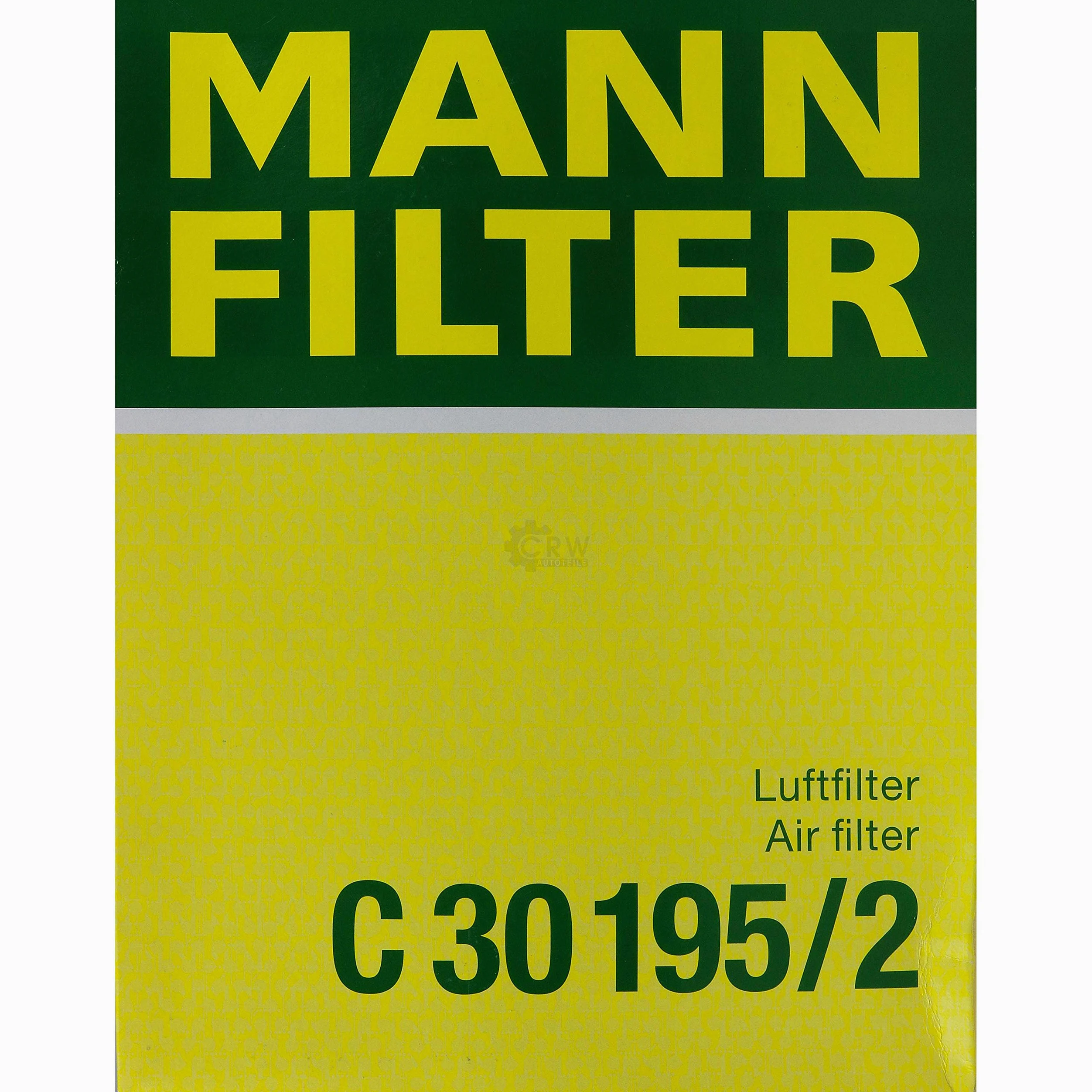 Set 85447404 PF 1050/1 n MN7501-1 MN7501-5 C 30 195/2 - Paquete de inspección 7 L Classic 10W-40 + paquete de filtro MANN 10934062