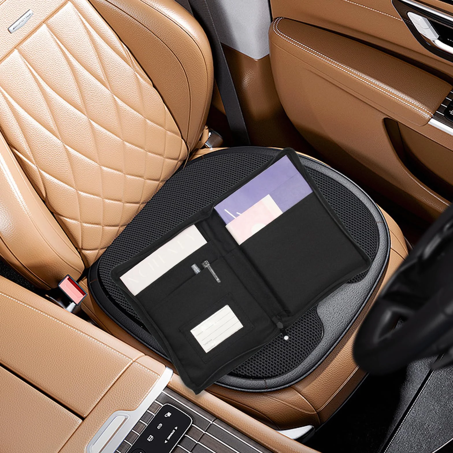Cartera Organizadora Colexy para Guantera, Soporte para Documentos de Coche y Seguro