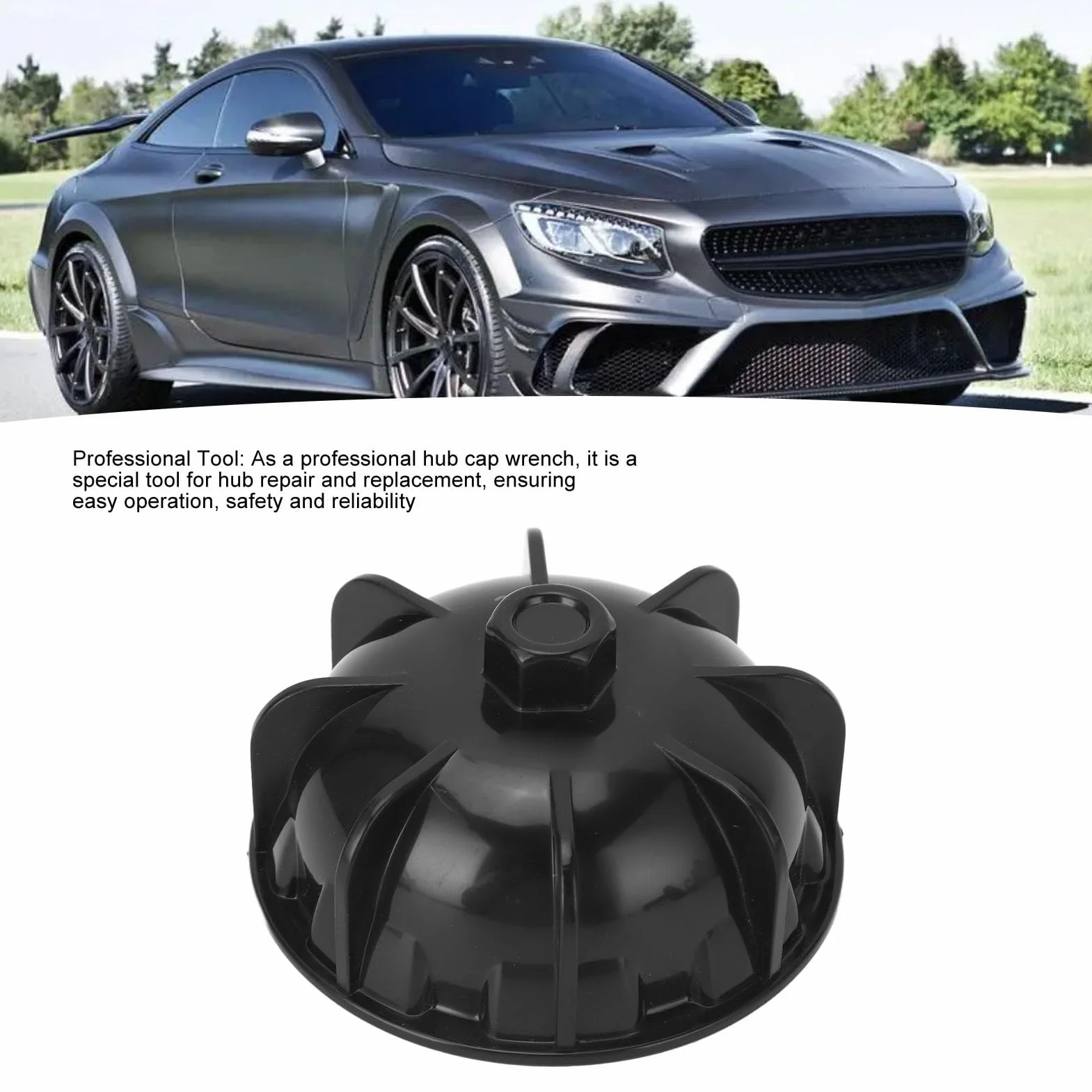 A0005810000 Llave de Rueda Apta para X222 C205 C217 C218 C253 AMG C43 C63 S63 Herramienta de Material ABS Portátil Compacta Reemplazo de Reparación de Buje Fácil