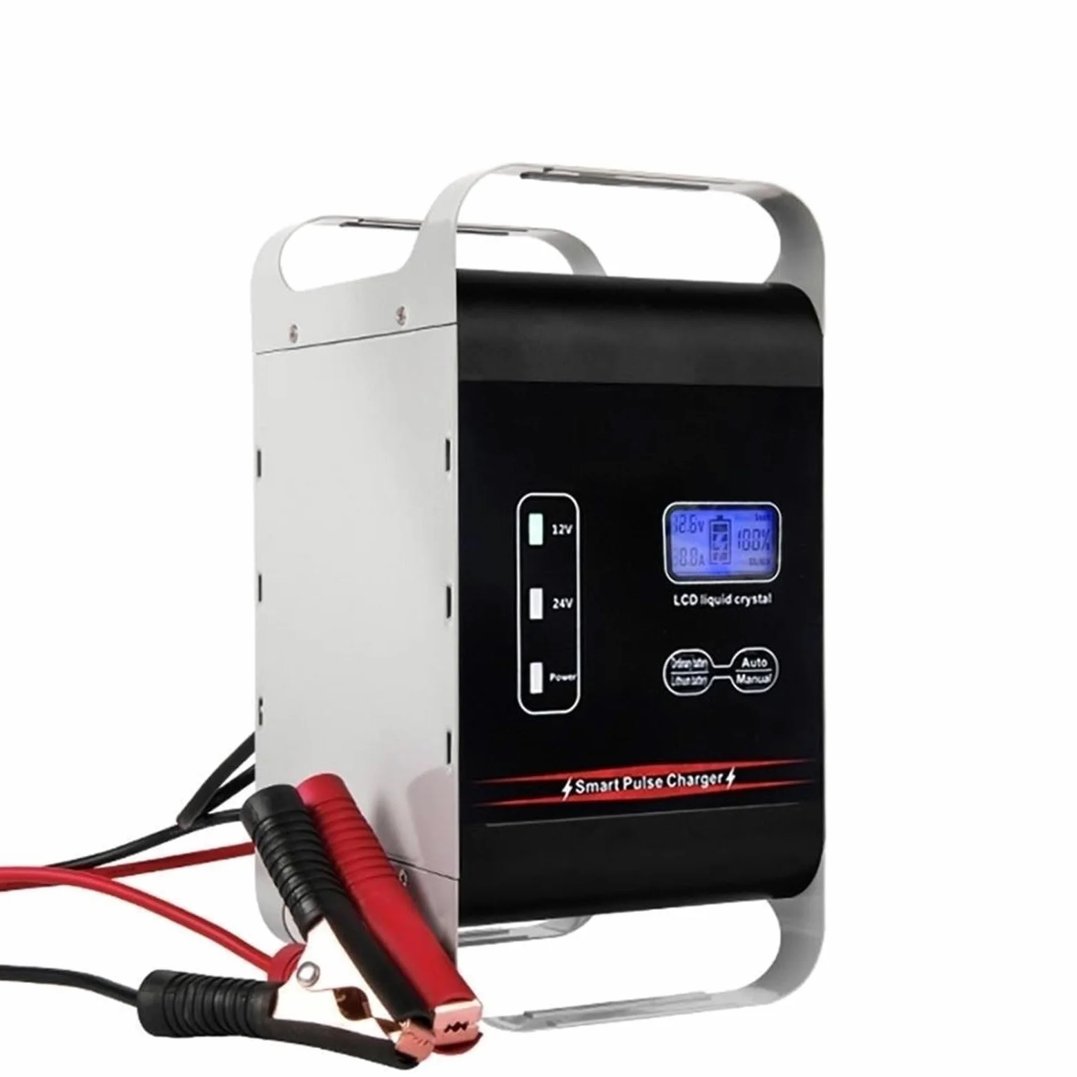 Arrancador De Coches 12V 24V 600W de gran alcance de la batería del cargador del coche 6A - Móvil 100A 200A 400Ah Barco Auto Carretilla elevadora de almacenamiento de carga rápida Arrancador De Bateri