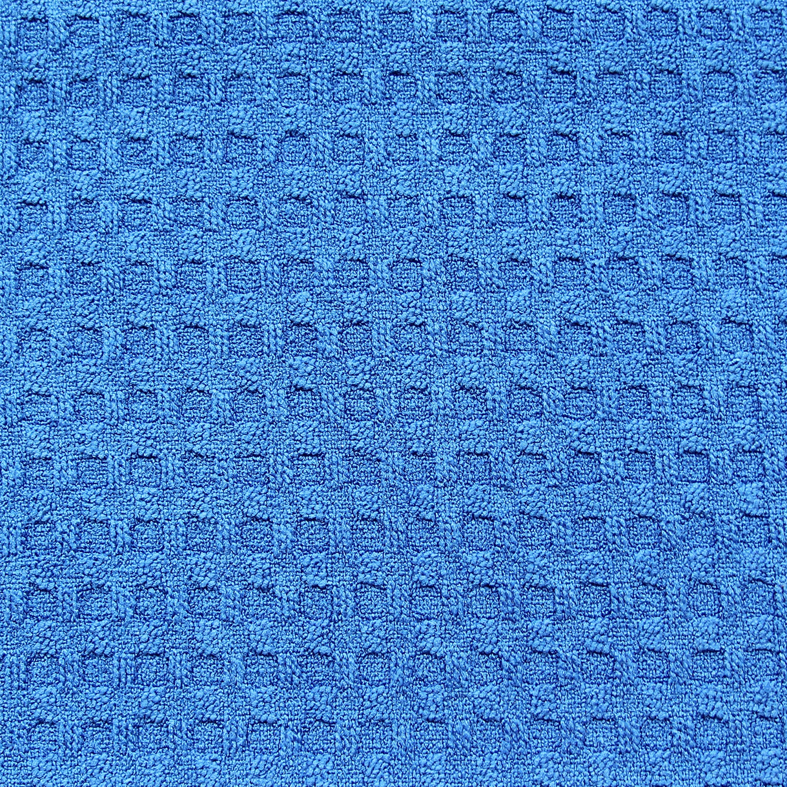 Viking Car Care 912400 - Toalla de Secado de Punto gofre, 7 pies Cuadrados, Color Azul Rey