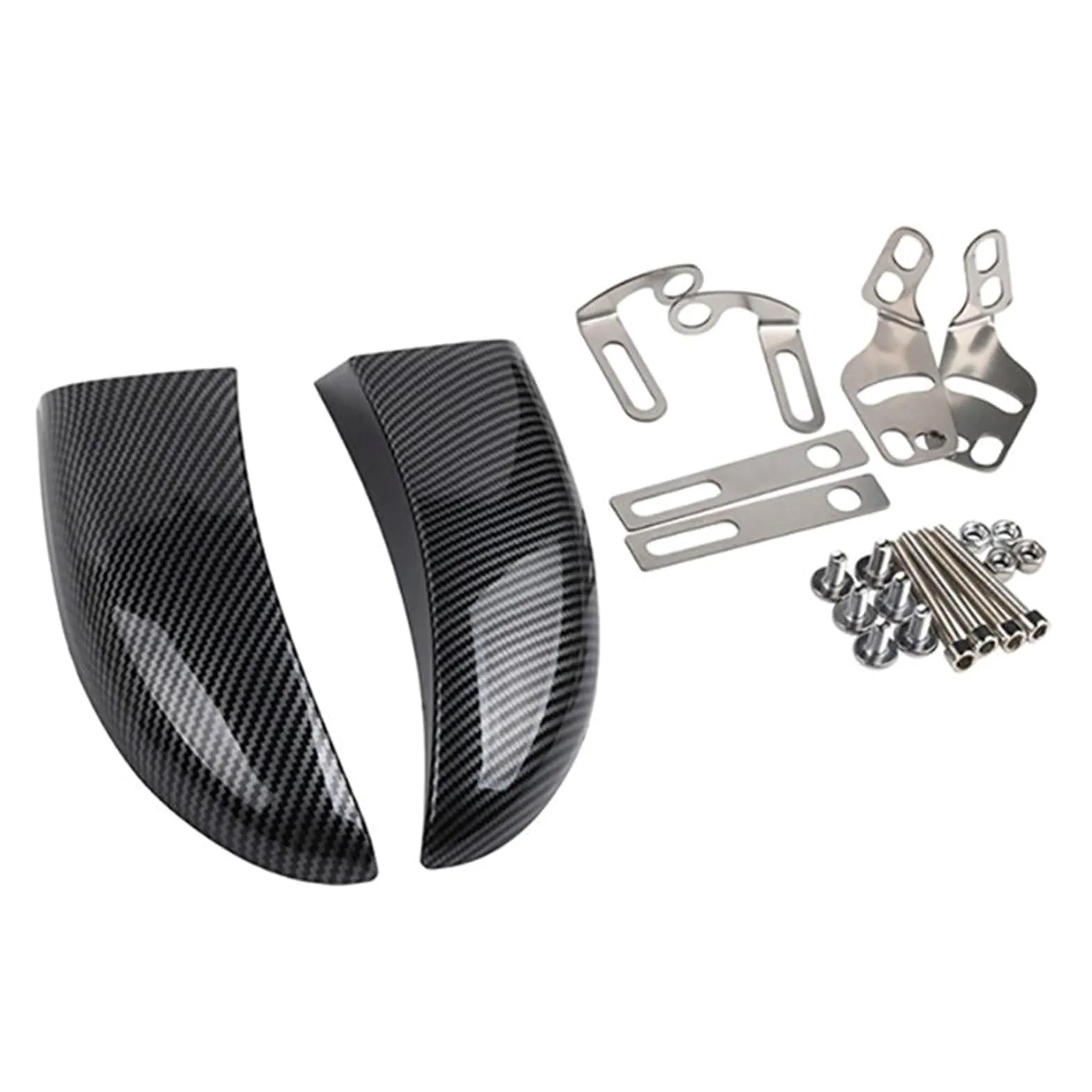 Conducto de Aire Conducto Aire Freno Delantero para Tmax 530 560 | Disco de freno delantero de motocicleta conductos de refrigeración de aire Deflector pinza de freno Co