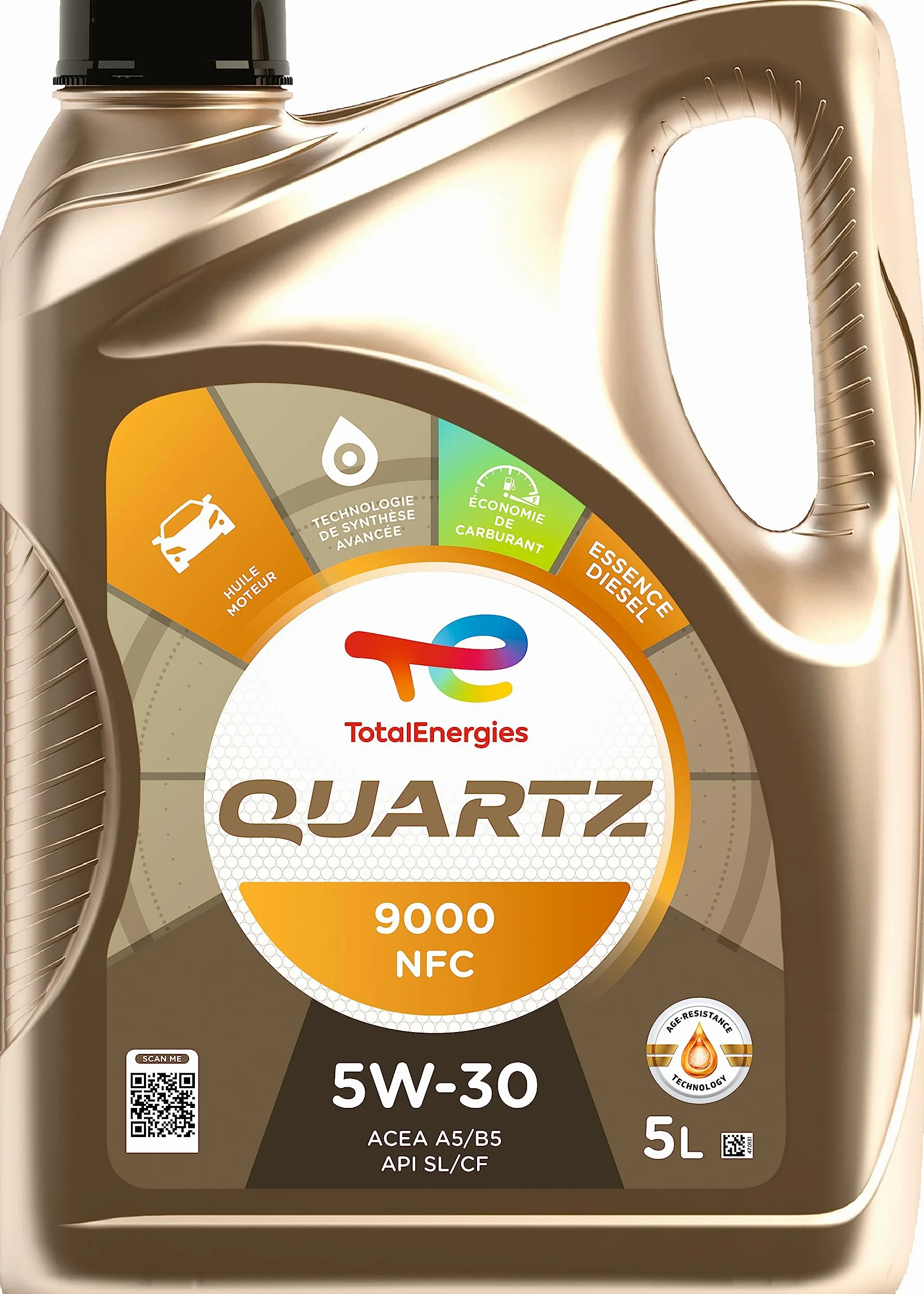 Olio motore - Totalnergies - Quartz 9000 NFC 5W -30 - 5L