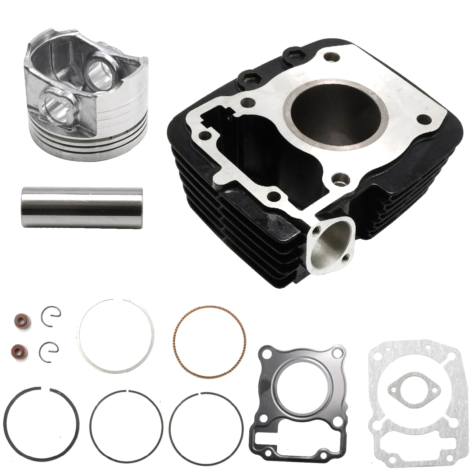 Juego de anillos de pistón 125cc 52.4mm para Honda CB125F GLR125 2014-2020