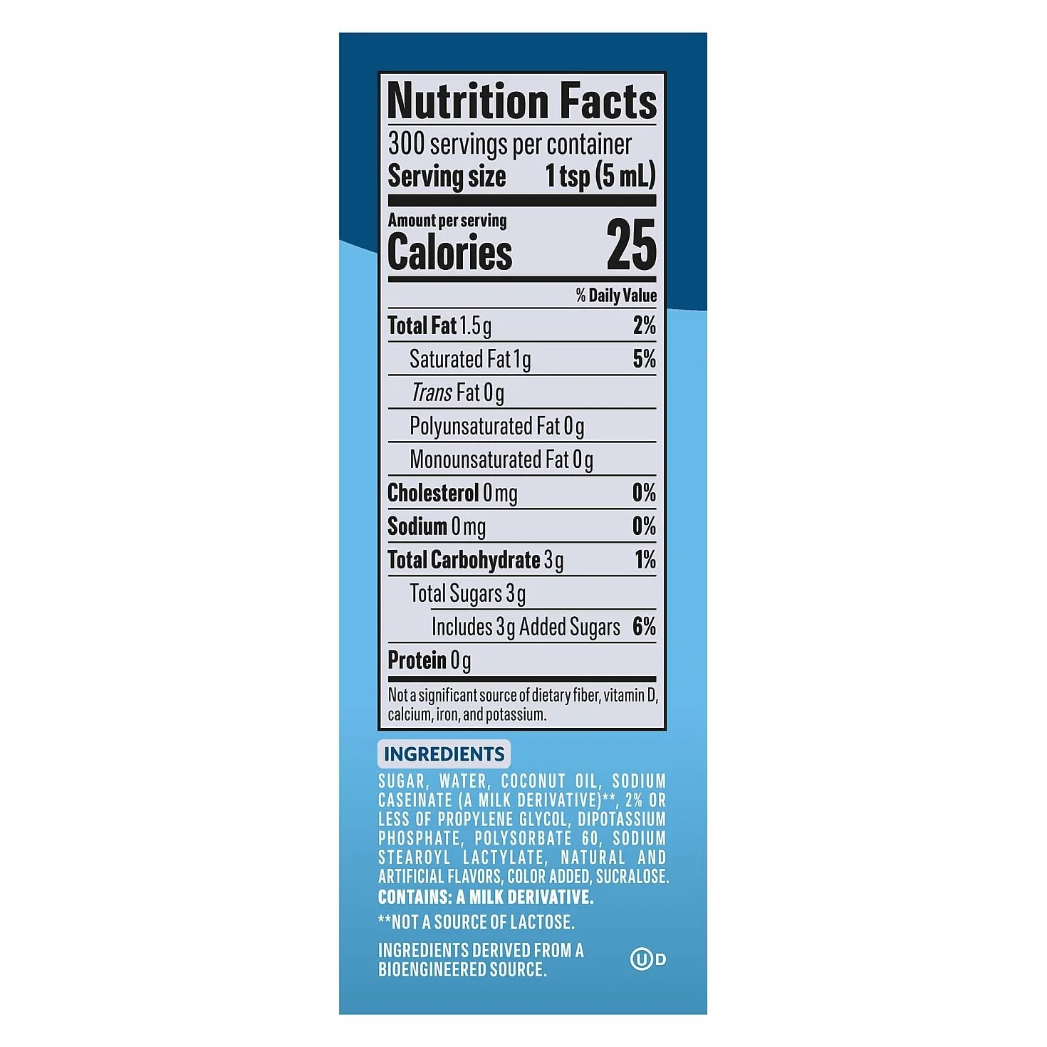 Nestle Coffee-mate Liquid Creamer Pump, 1.5 liter French Vanilla