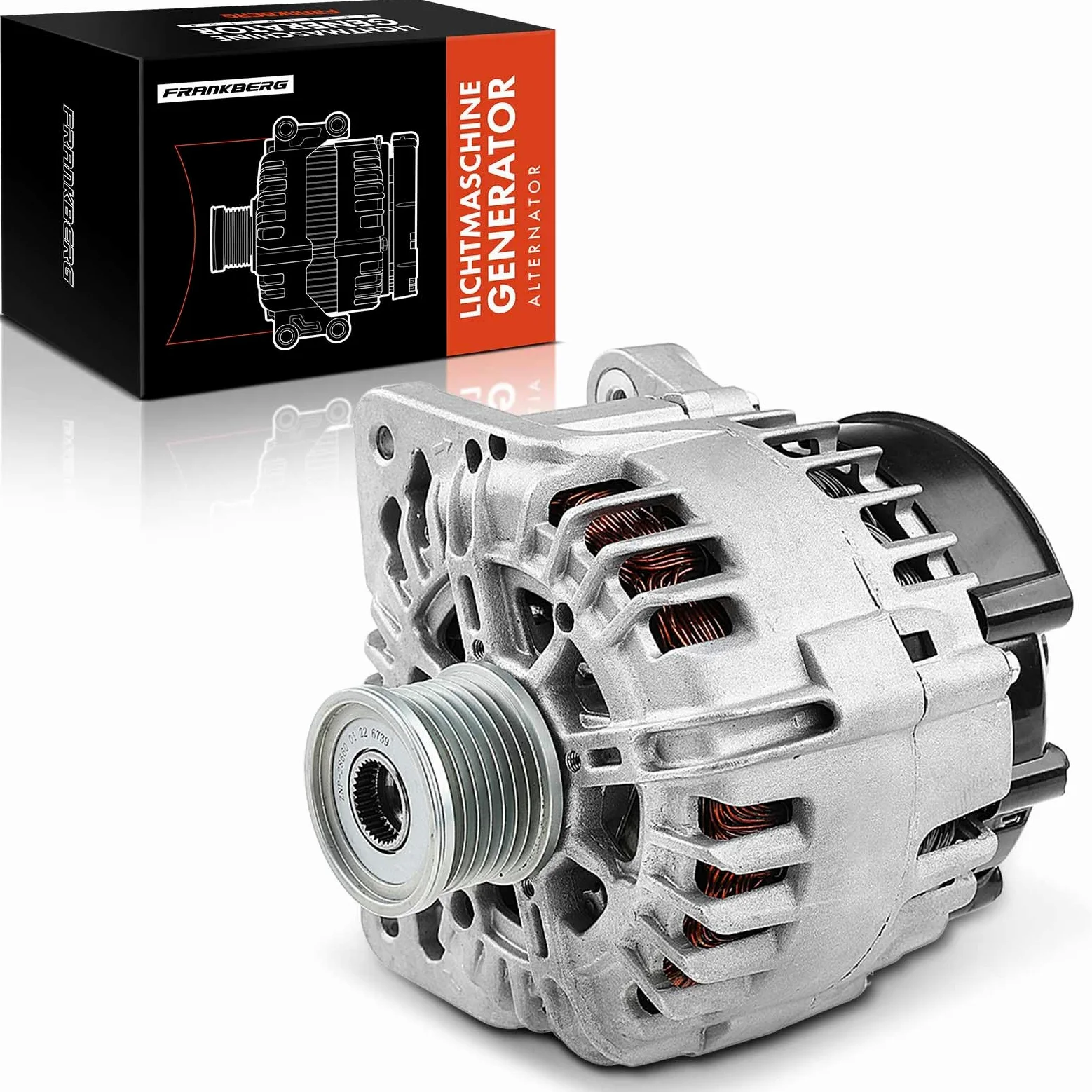 Frankberg Generador alternador 8200404459 | 8200404459; Compatible con: Caja de tráfico II FL, Plataforma/chasis Trafic II EL, M.e.g.a.n.e II Estate KM0/1