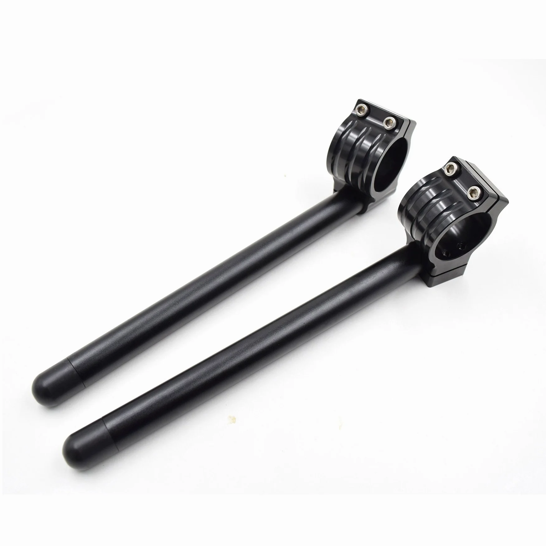 Manillar de la motocicleta CNC aluminio tubo de la horquilla para Samsung Galaxy S3 MINI i8190 manillar Fit reemplazable para bicicleta Universal Regular Negro