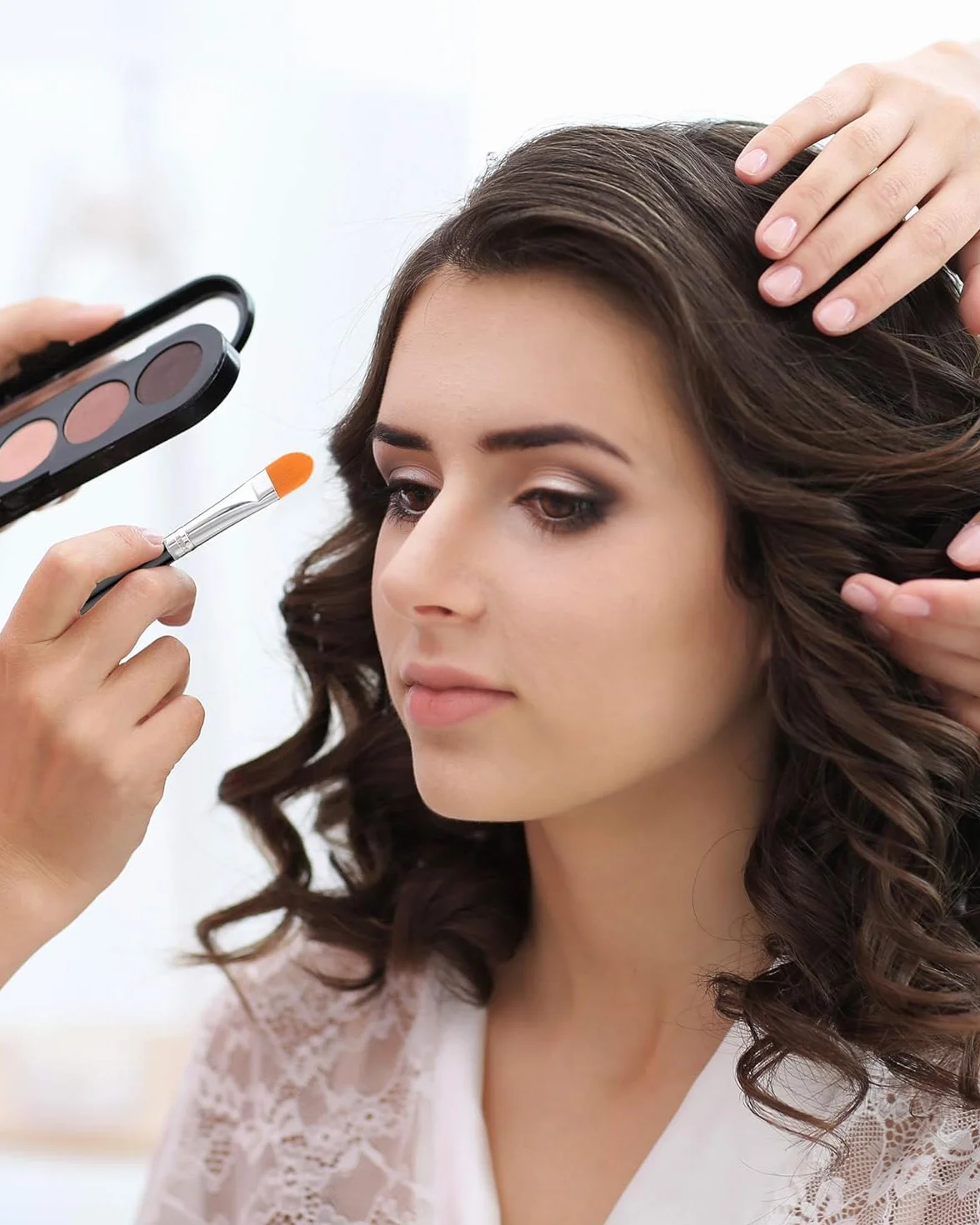EIGSHOW Pincel aplicador de imprimación de sombra de ojos para mezclar, corrector, herramientas profesionales E828