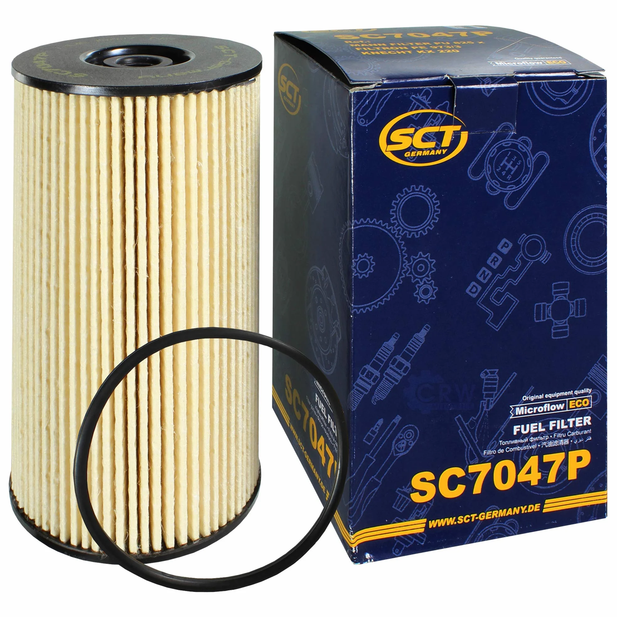Paquete de inspección Kit de mantenimiento con 5 L 0W-30 aceite de motor LongLife 3 FE, filtro de aceite, filtro de aire, filtro de combustible, tapón de drenaje de aceite
