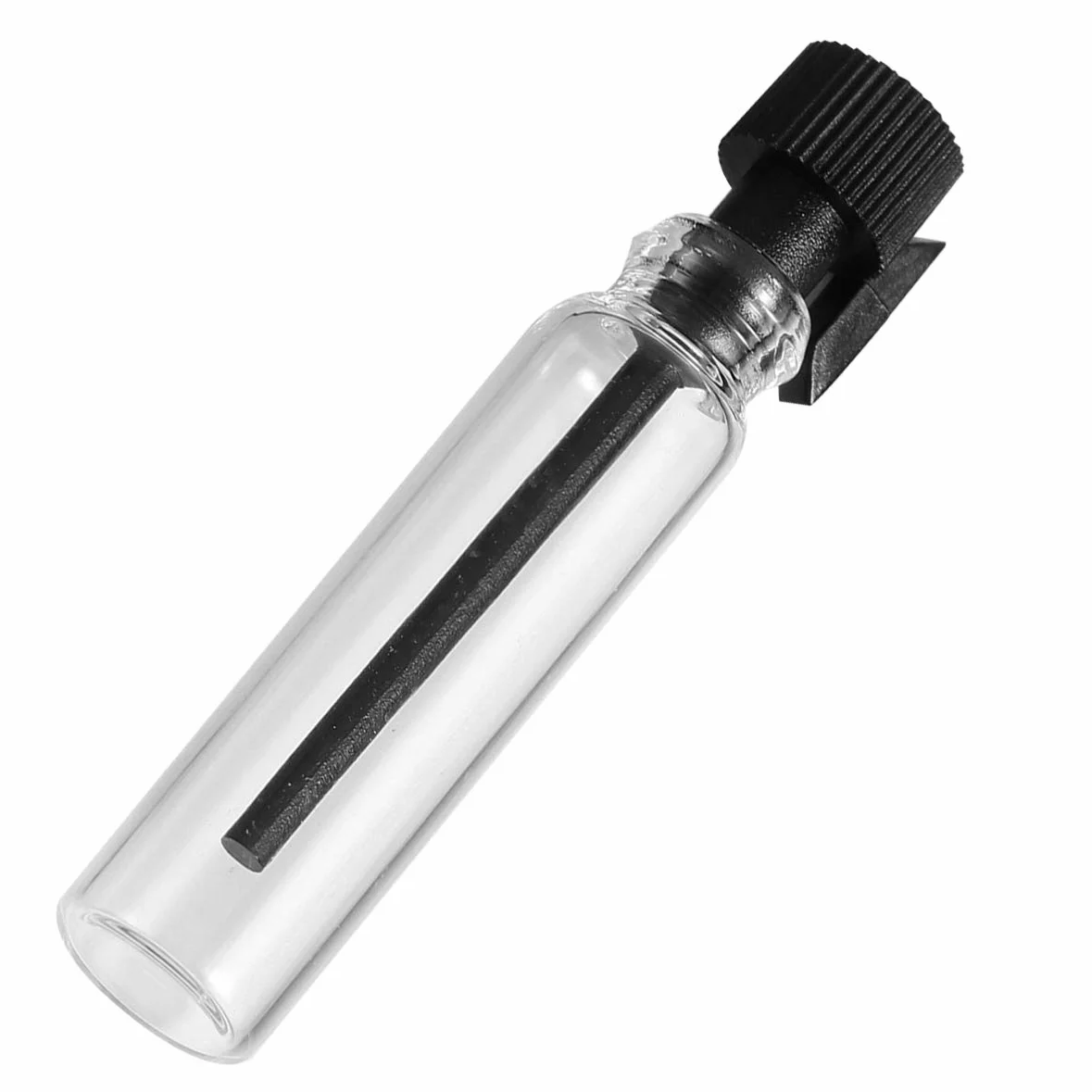 EXCEART 100 Piezas Mini Botellas de Perfume Vacías Frasco Cuentagotas 1 Ml Negro