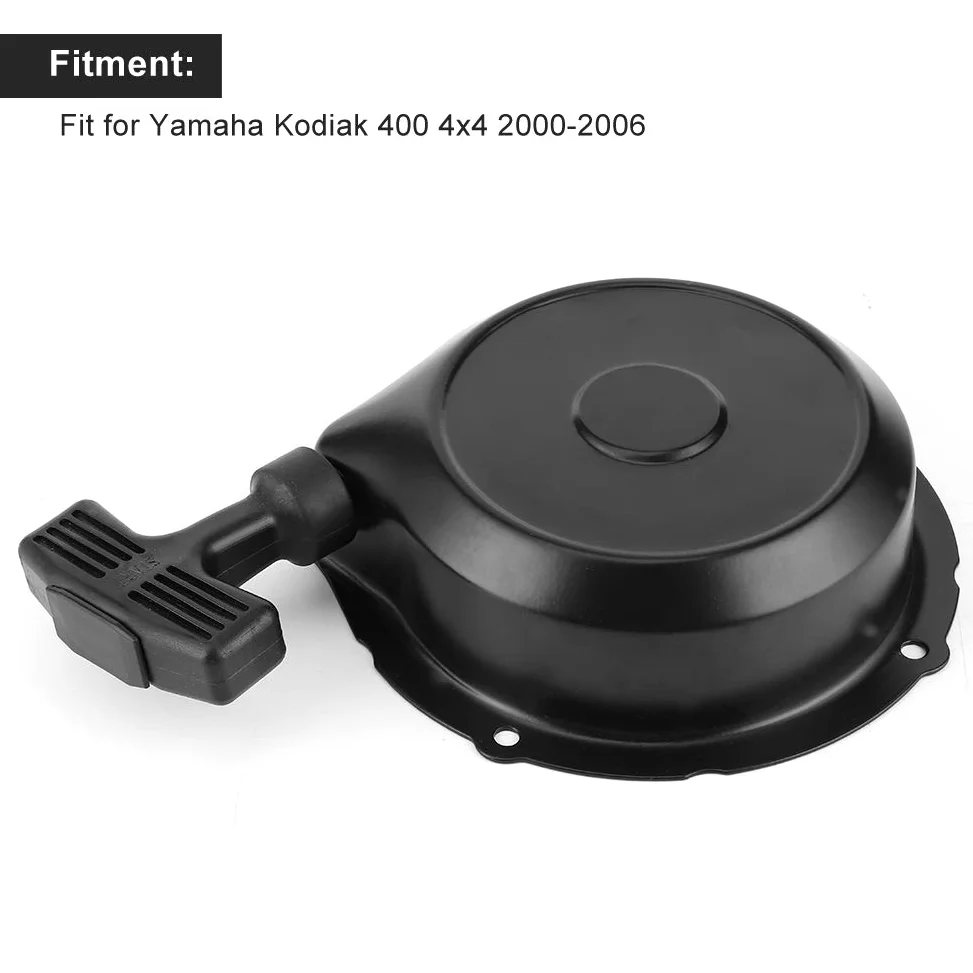 Conjunto de Arranque de Retroceso, Carcasa de Cuerda de Arranque de Arranque por tracción 5UH157100000 Compatible con 400 4x4 2000-2006 ATV