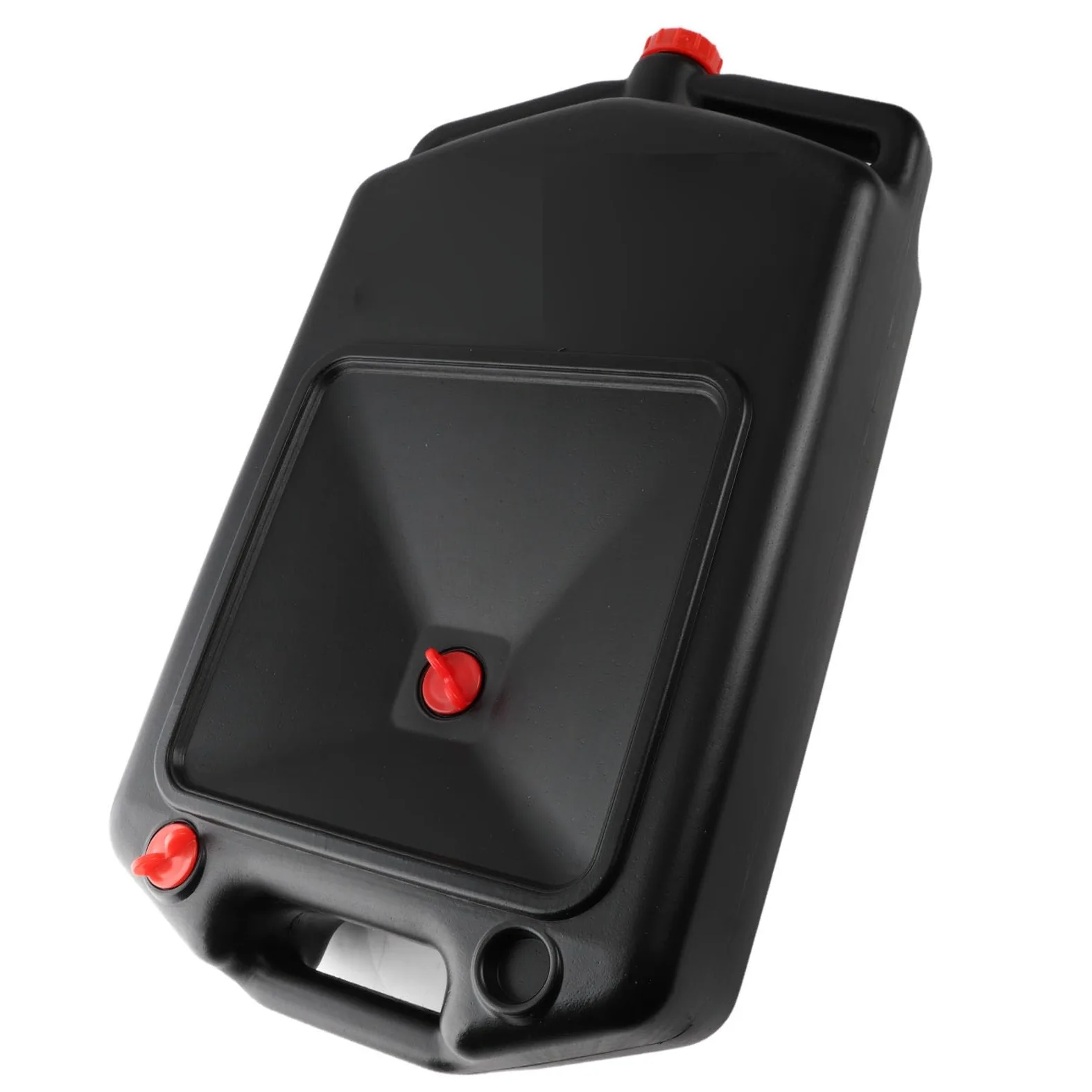 Fabater Contenedor de Drenaje de Aceite de 12 litros con Diseño de Perfil bajo, Bandeja de Drenaje de Aceite Automotriz Multifuncional con Asa para Vehículos Todo Terreno, Camiones, Motocicletas y