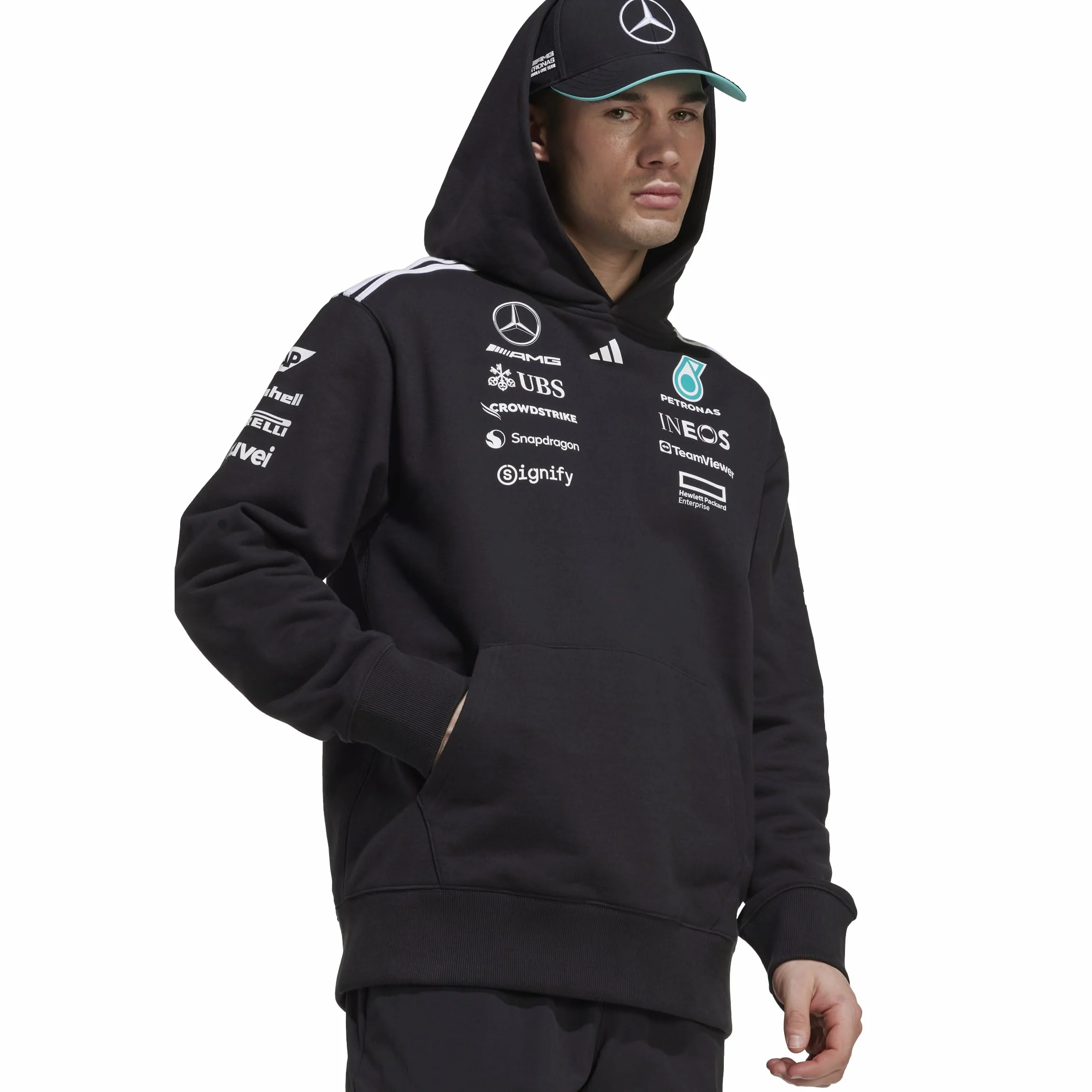 adidas Hombre Mercedes - AMG Petronas Formula One Team Team Hood Men