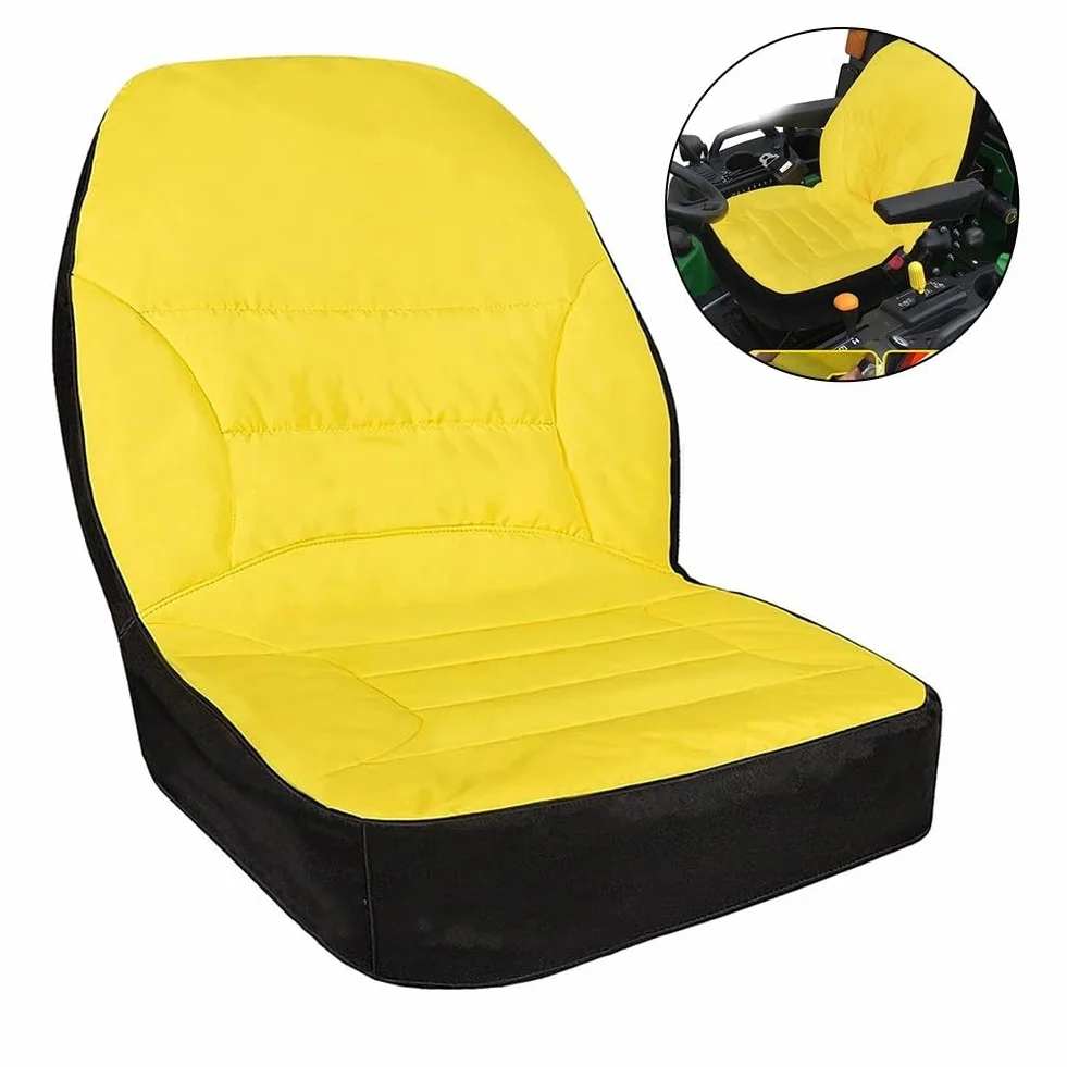 Funda de asiento de tractor LP68694 para tela Oxford 1025R y 2025R 300D, ajuste cómodo para reposabrazos, fácil reemplazo, mejora la comodidad