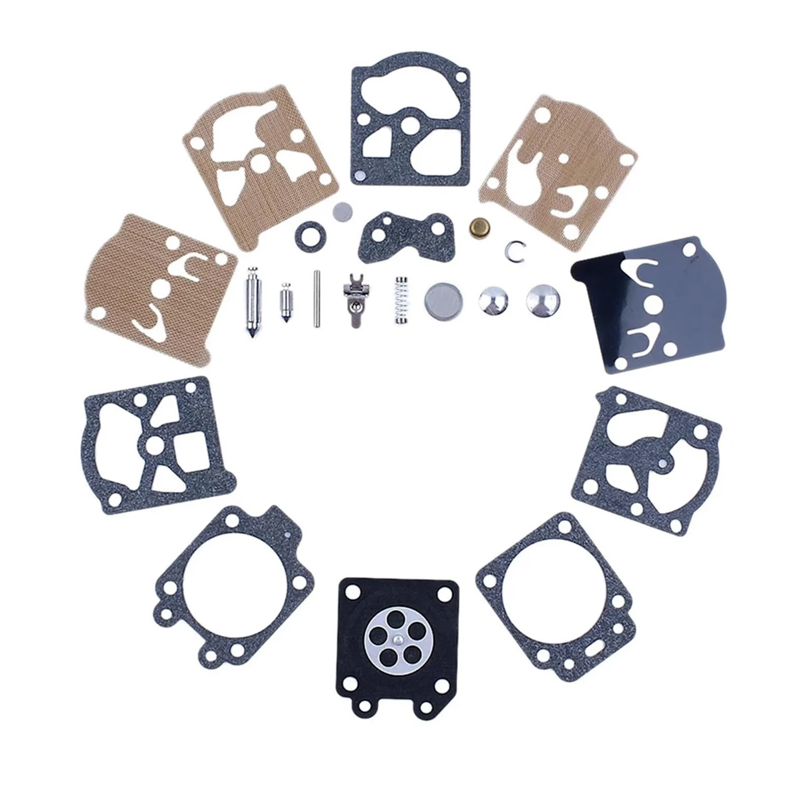 Filtro de gasolina Kit de reparación compatible con Walbro K20-WAT. Compatible con Husqvarna 55, 51, 455 y 460. Compatible con Rancher. Compatible con Echo.