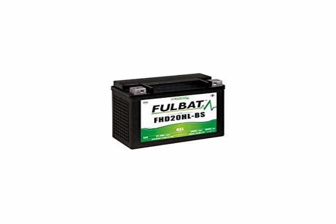 Fulbat - Batería para moto YHD20HL-BS, compartimento estanco, 12 V, 20 Ah, especial para Harley.