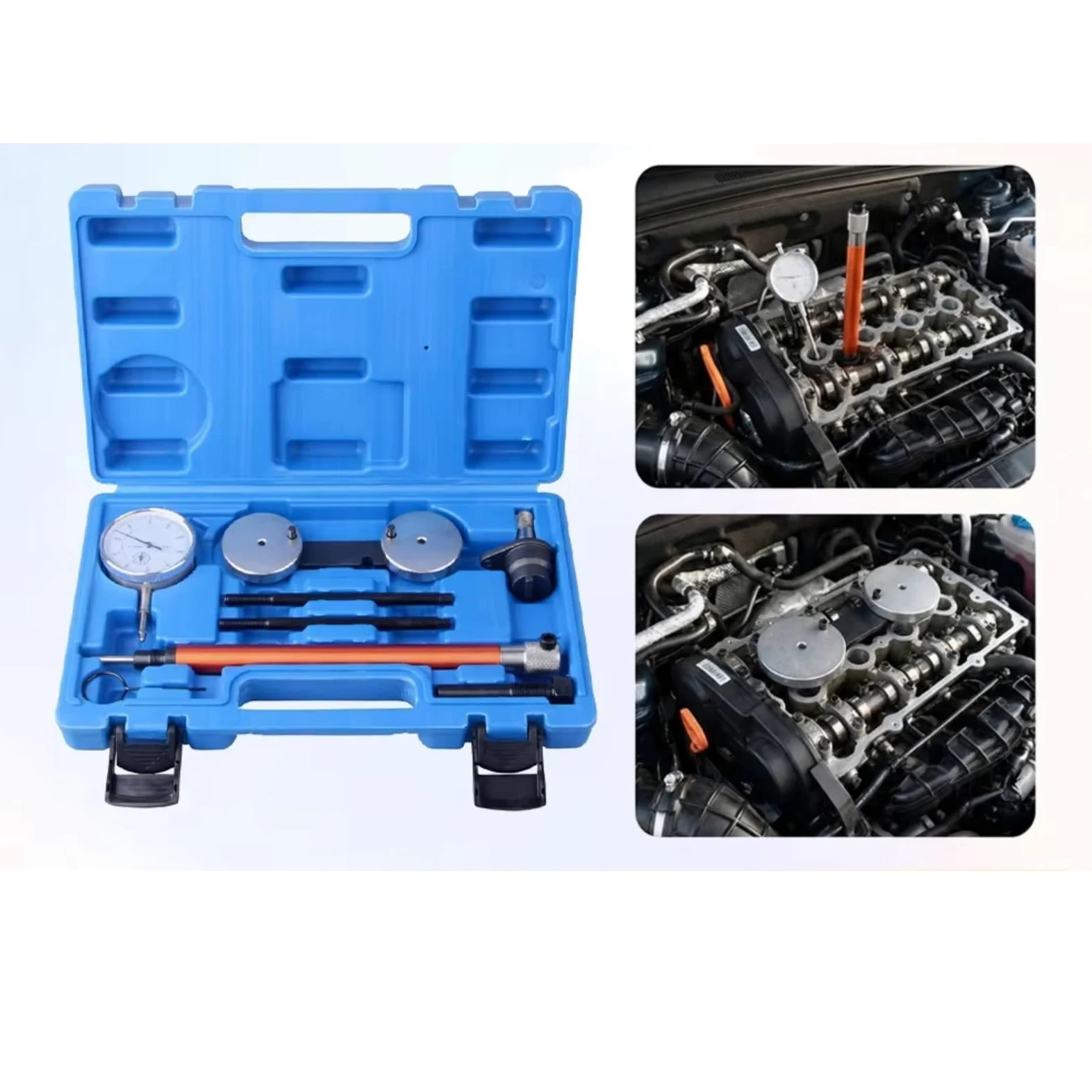 Kit Herramientas Alineación Bloqueo Correa Distribución Árbol Levas Motor 1.4 TSI/1.6 FSI T10340 Compatible con VW para EOS 2006-2012 para Touran 2003-2010 Kit Calado Distribucion