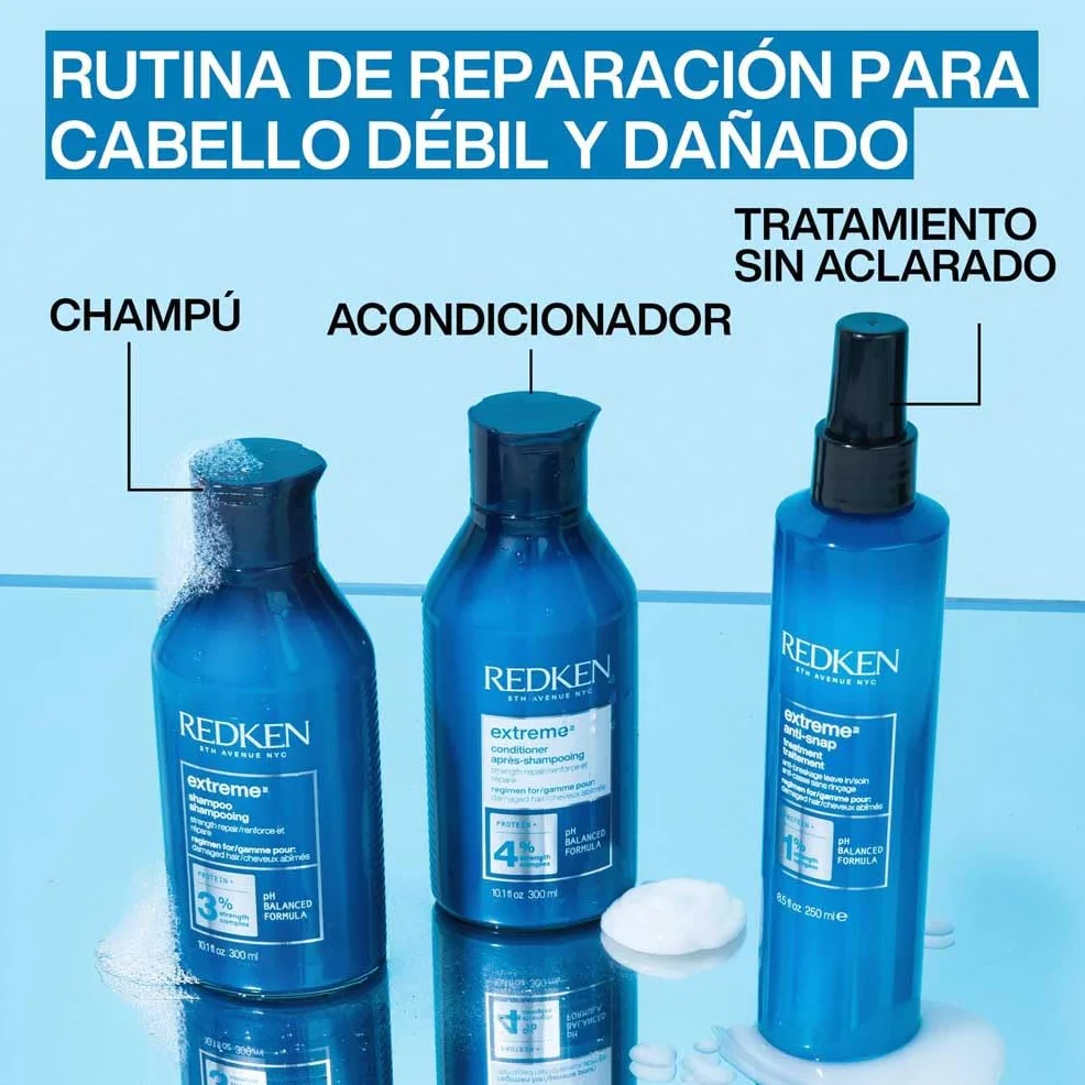 Redken Extreme Champú Reparador con Proteínas para Cabello Dañado