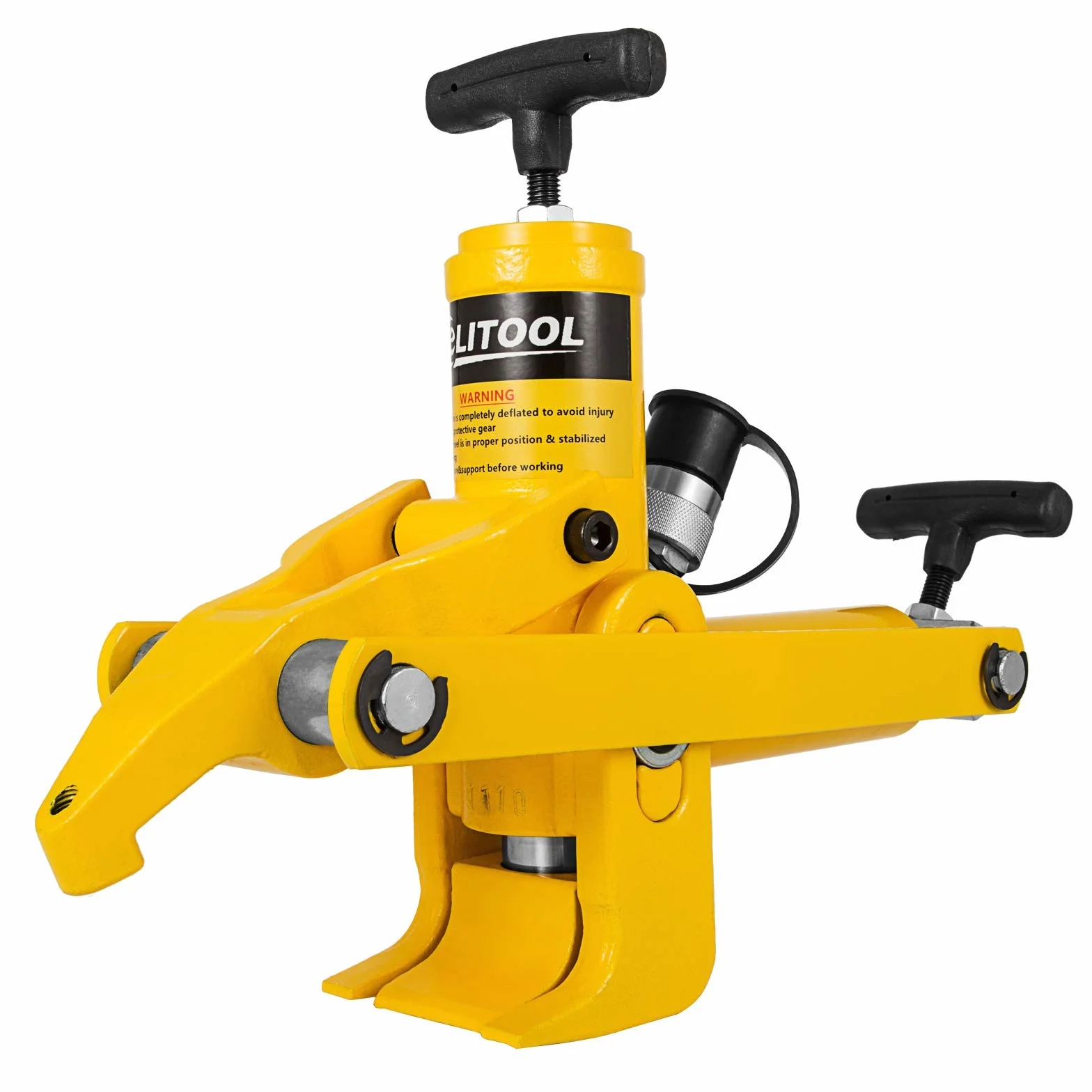 VEVOR Trituradora de perlas hidráulica de 13,8 toneladas, tecnología de montaje de 10.000 psi, huella hidráulica de 12,7 cm