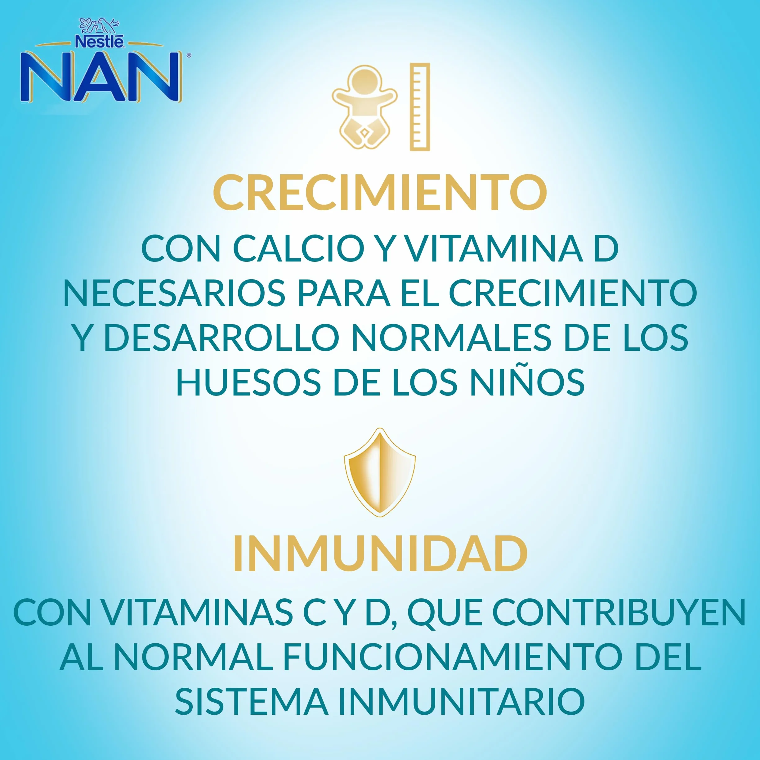 Nestlé NAN OPTIPRO 4 Leche de crecimiento en polvo, 800g